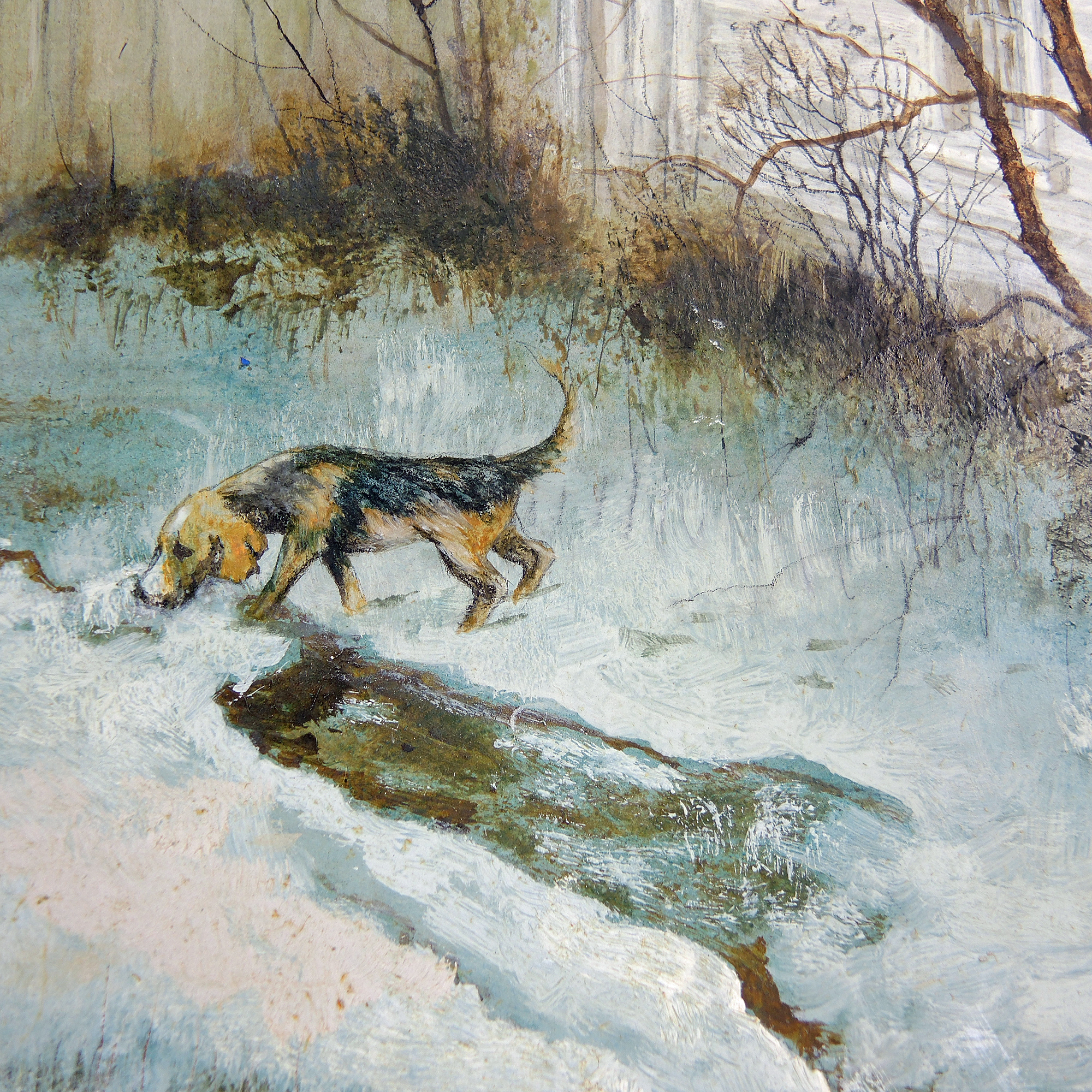 Richard Roflow Oil Painting on Panel