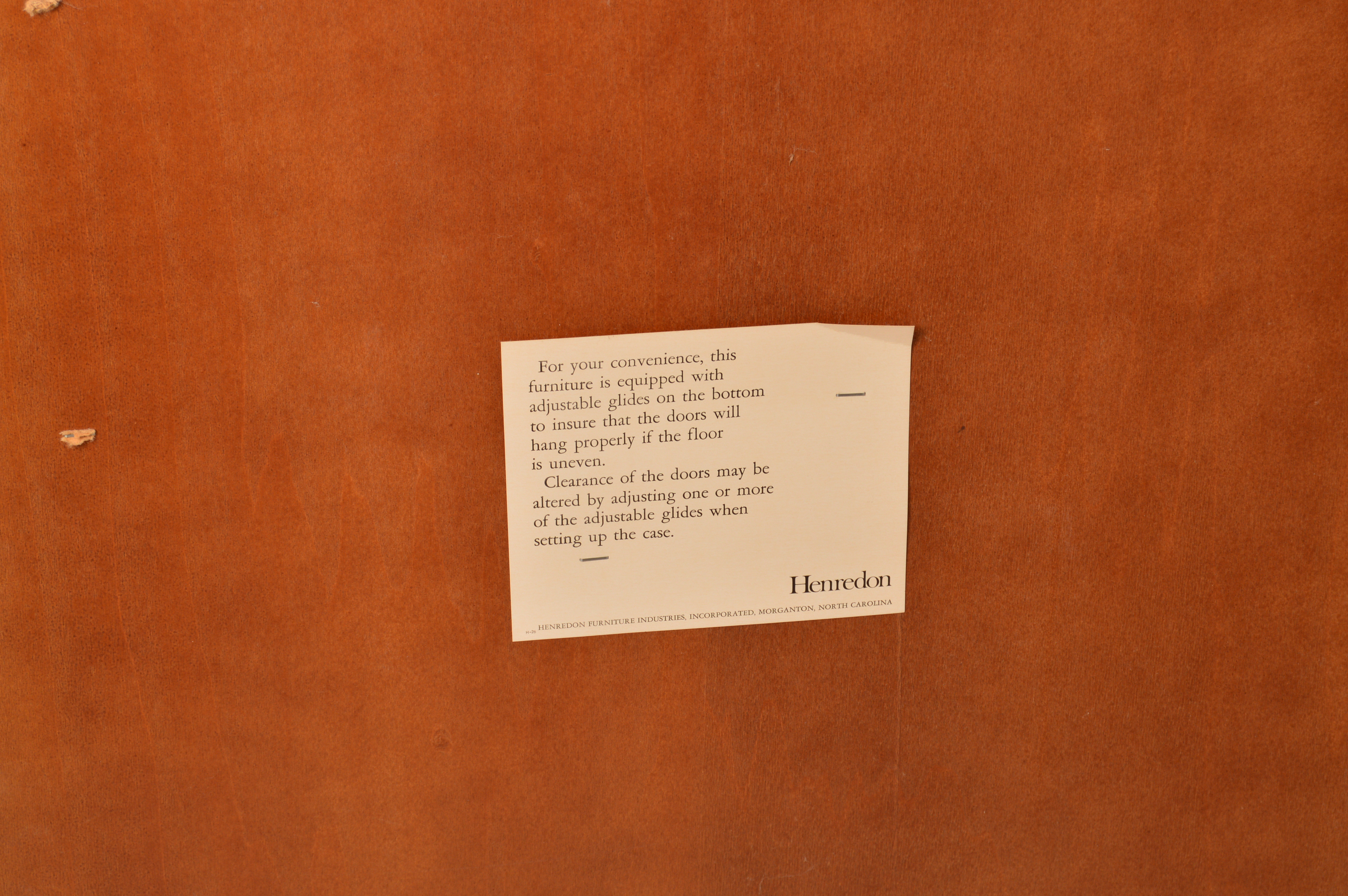 Pair of Elm Display Cabinets by Henredon