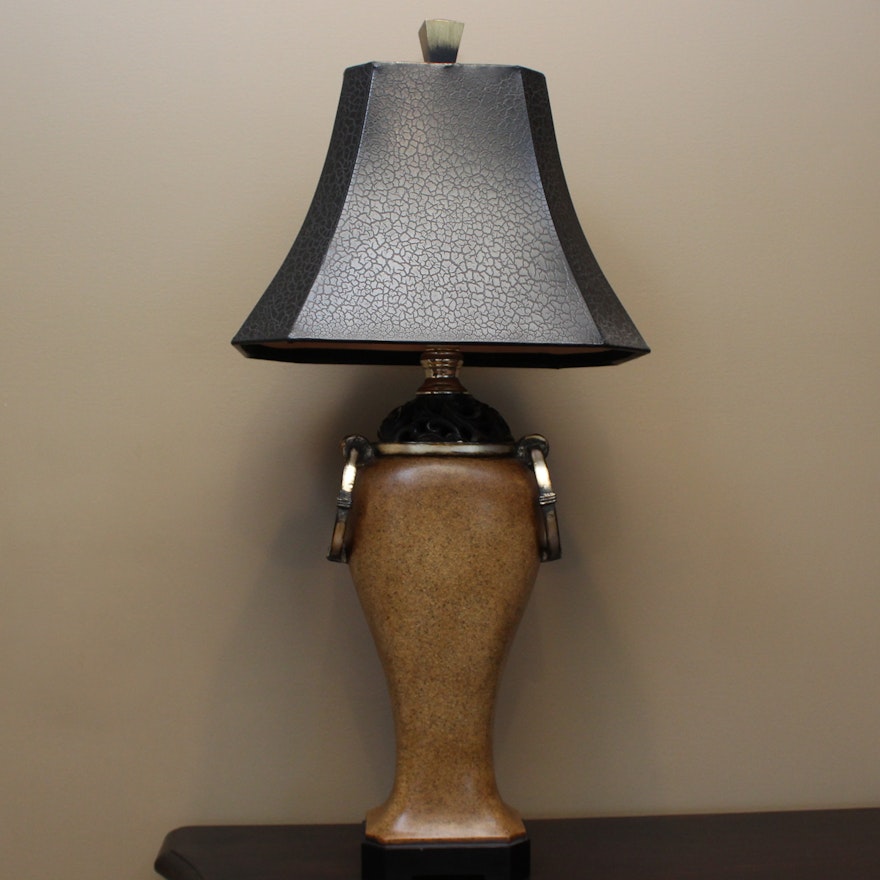 Contemporary Beige Table Lamp