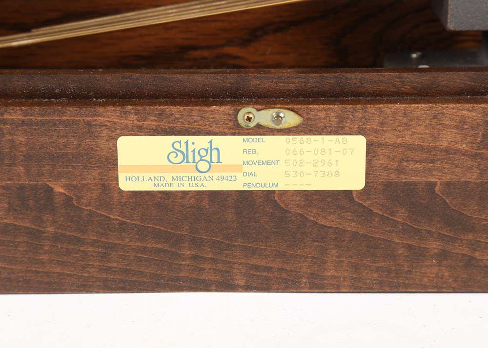 Sligh Westminster Chime Mantel Clock