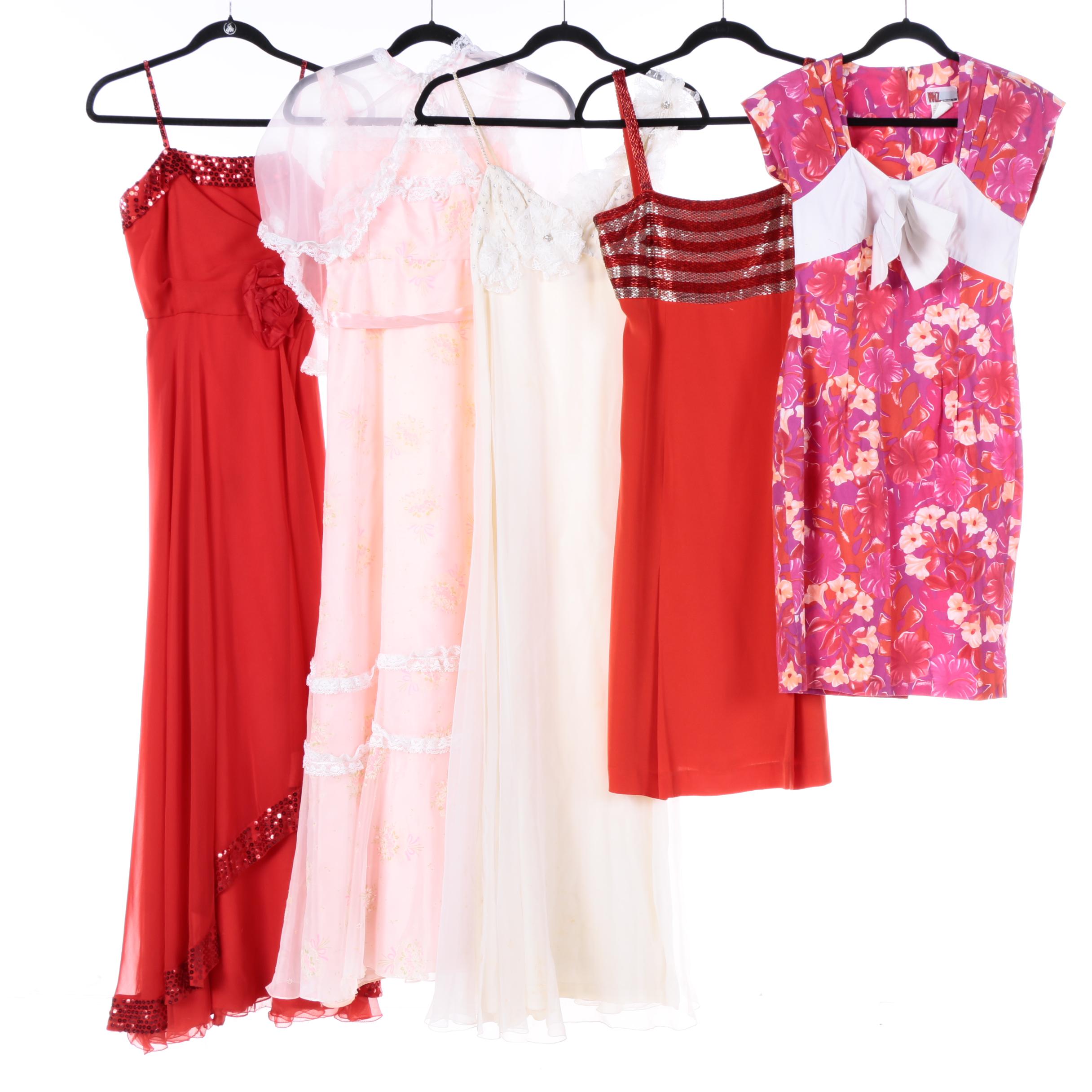 Vintage Formal Dresses Including D'ore and Mike Benet