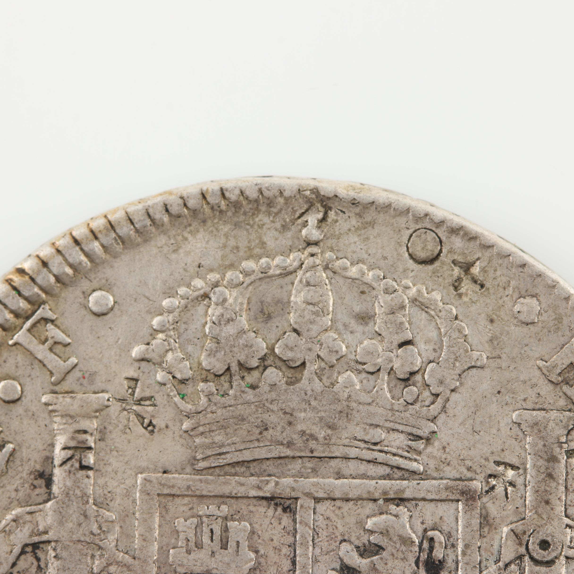 1783 Mexico Spanish Colony 8 Reales Silver Coin