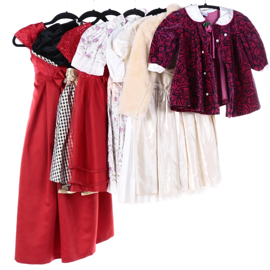 Girls' Dresses and Jackets Including Bonnie Jean and Rare Editions