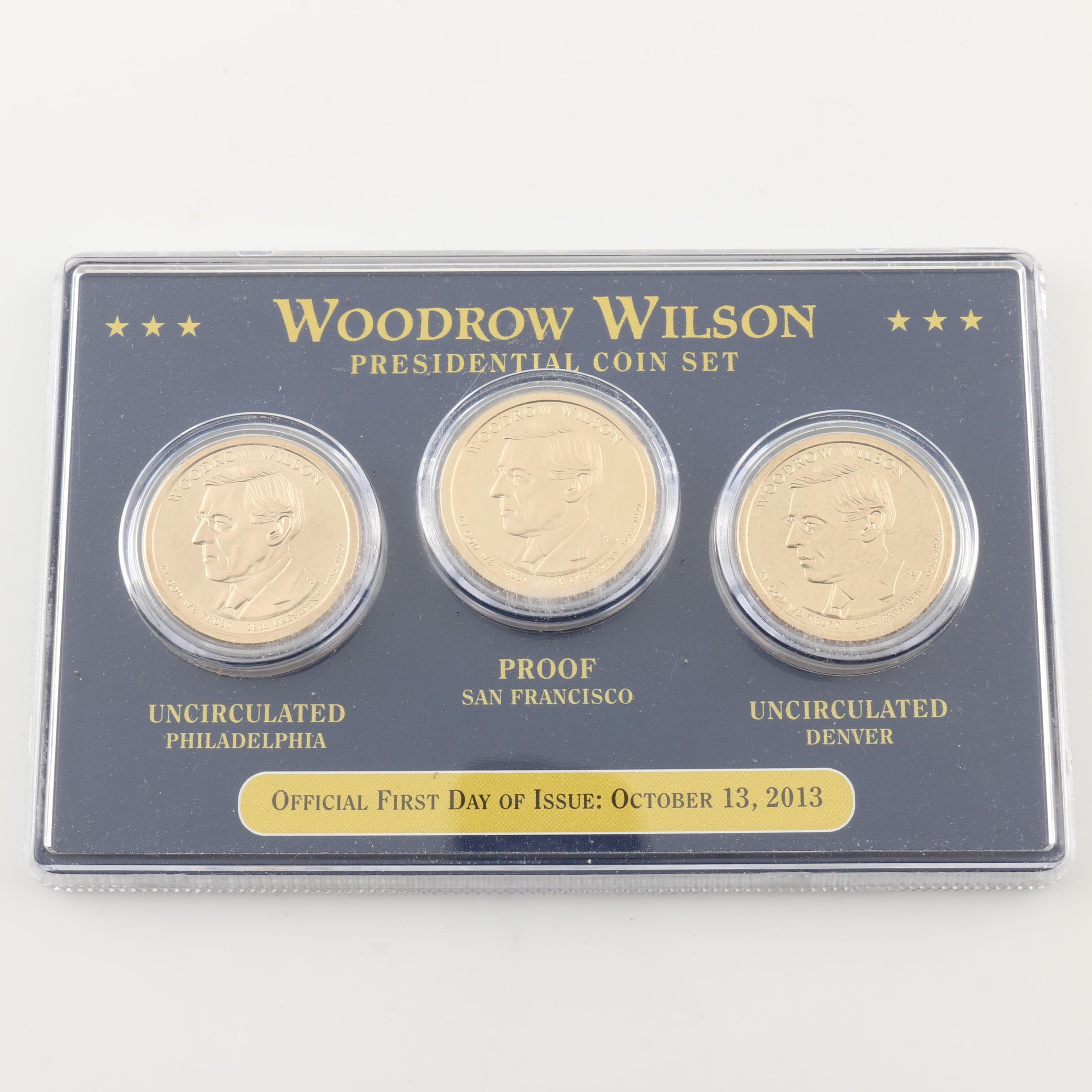 Thirty-Seven Presidential Dollar Coin Sets