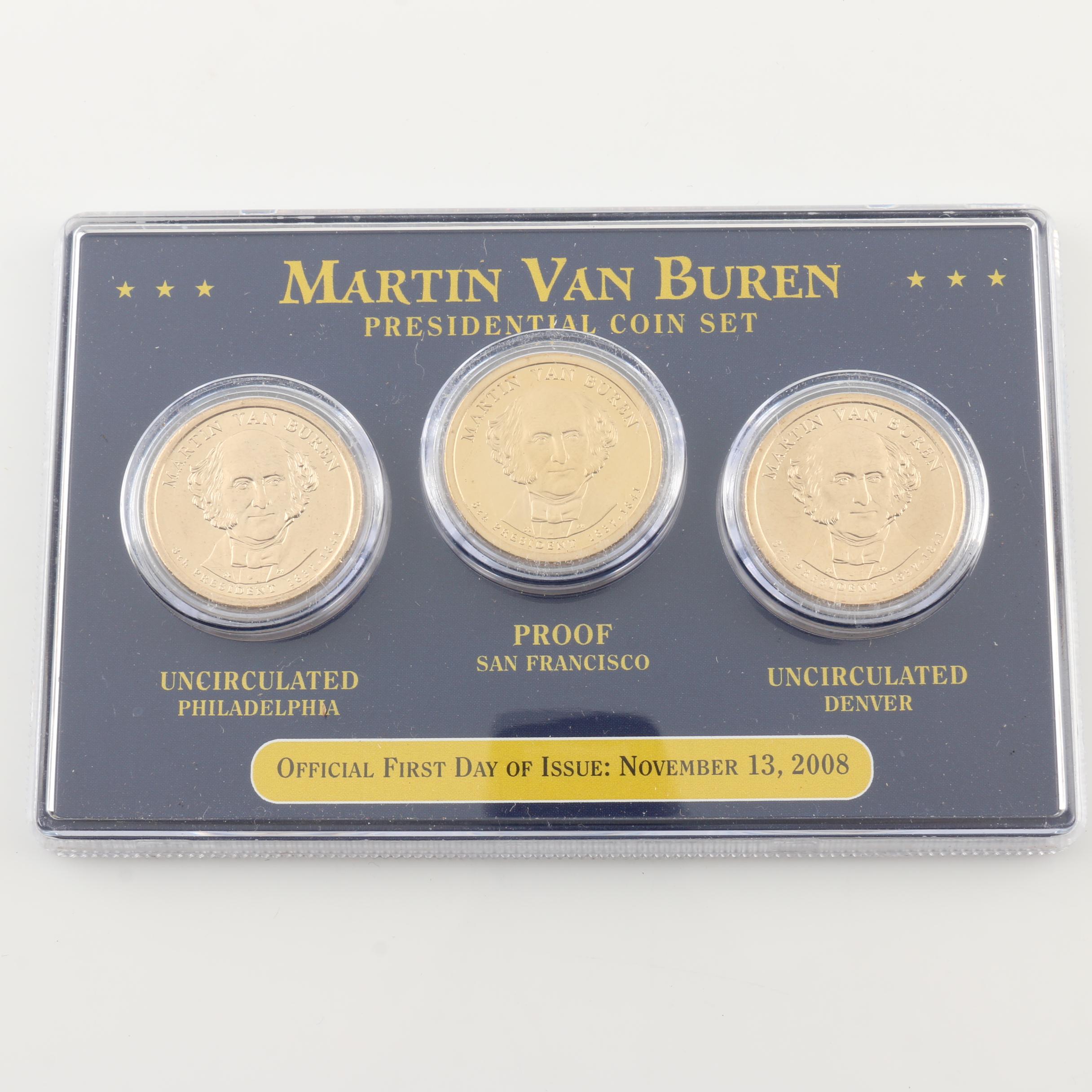 Thirty-Seven Presidential Dollar Coin Sets