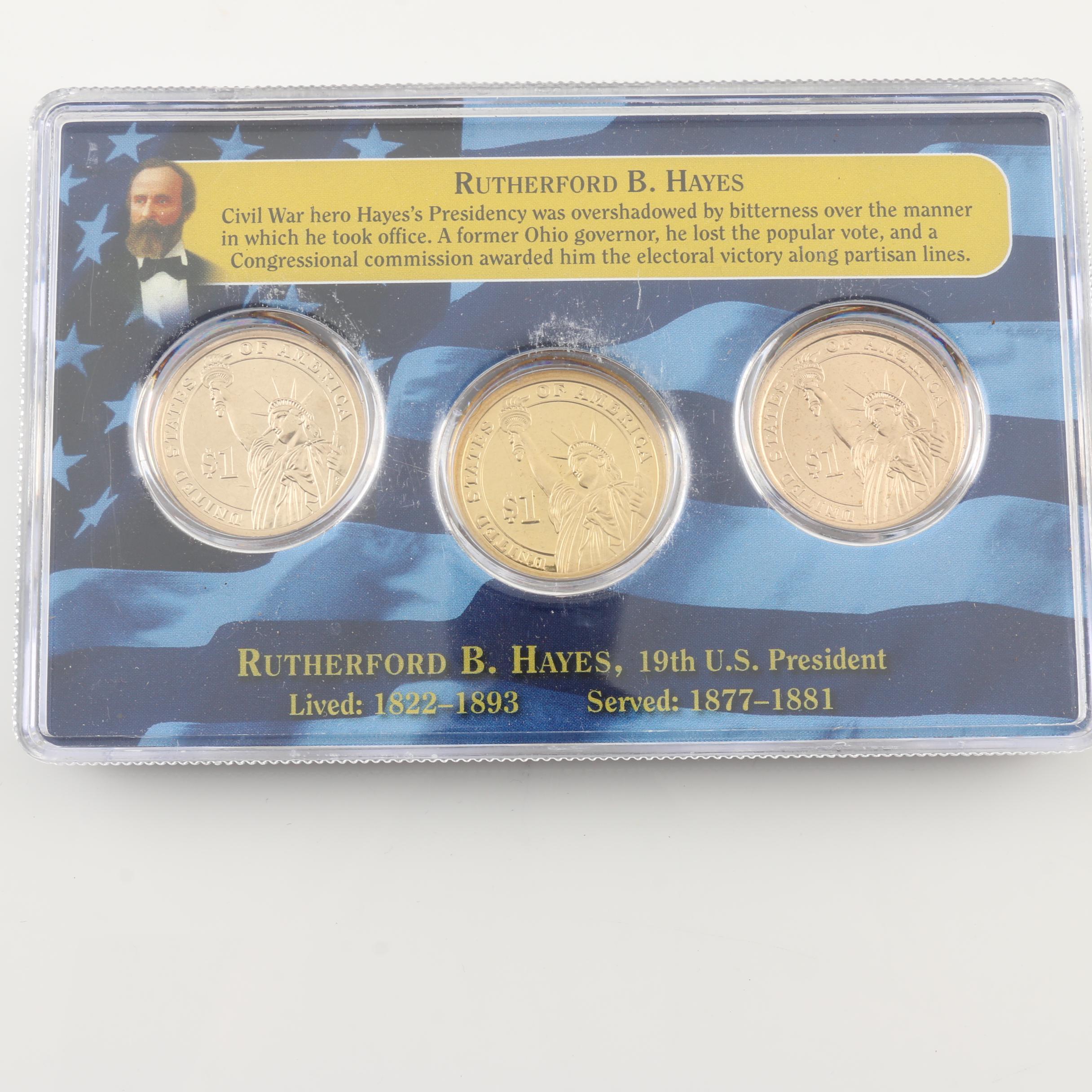 Thirty-Seven Presidential Dollar Coin Sets