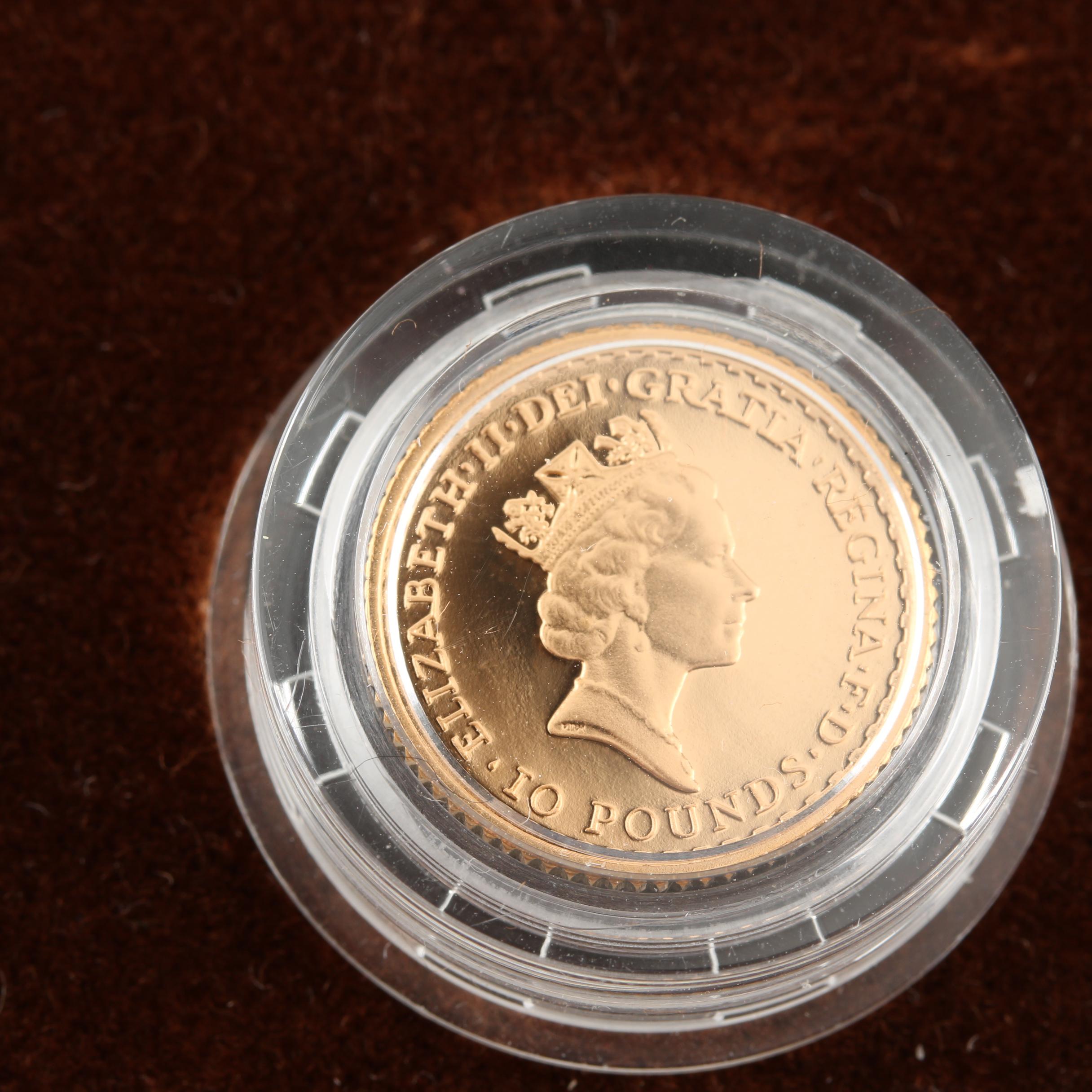 1987 Britannia Two Gold Coin Proof Set