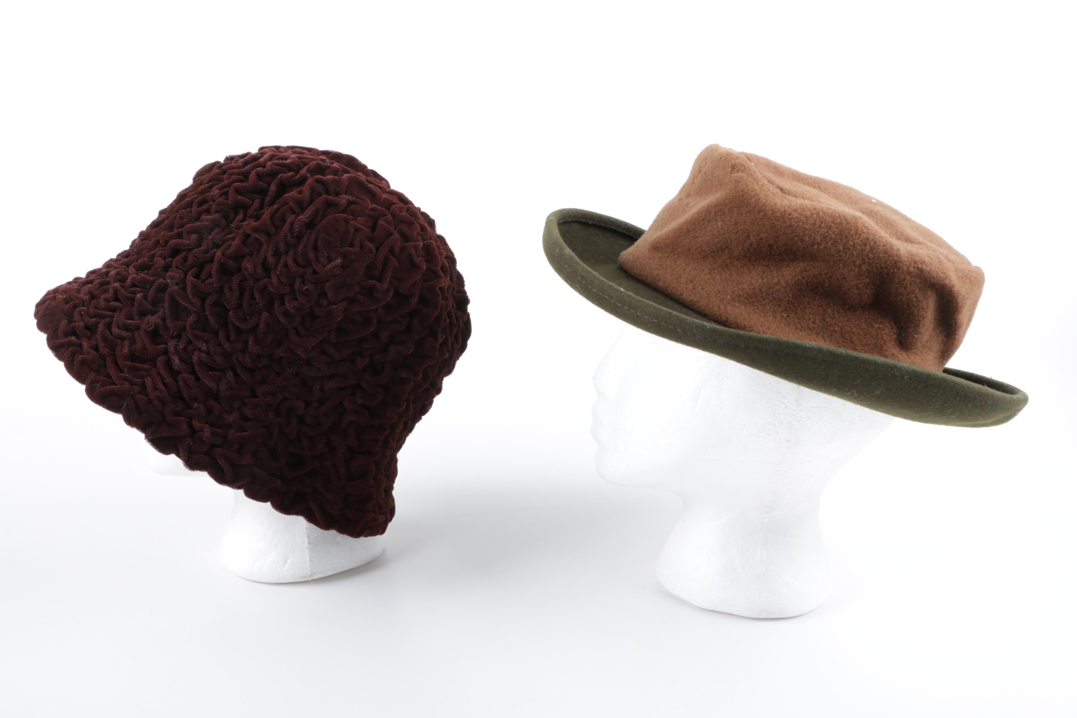 Women's Winter and Fashion Hats Including Phillip Treacy of London and Kokin
