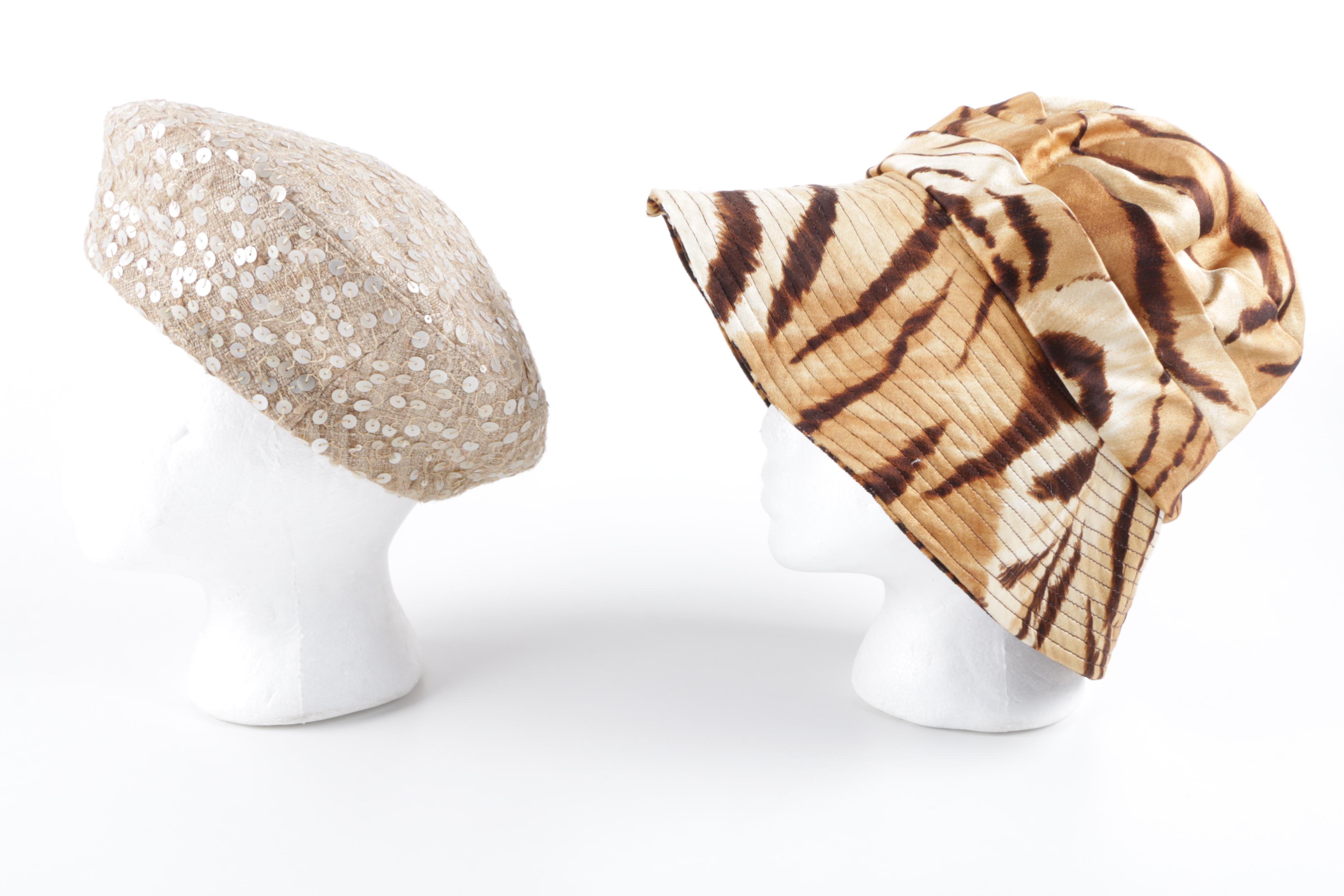Women's Winter and Fashion Hats Including Phillip Treacy of London and Kokin