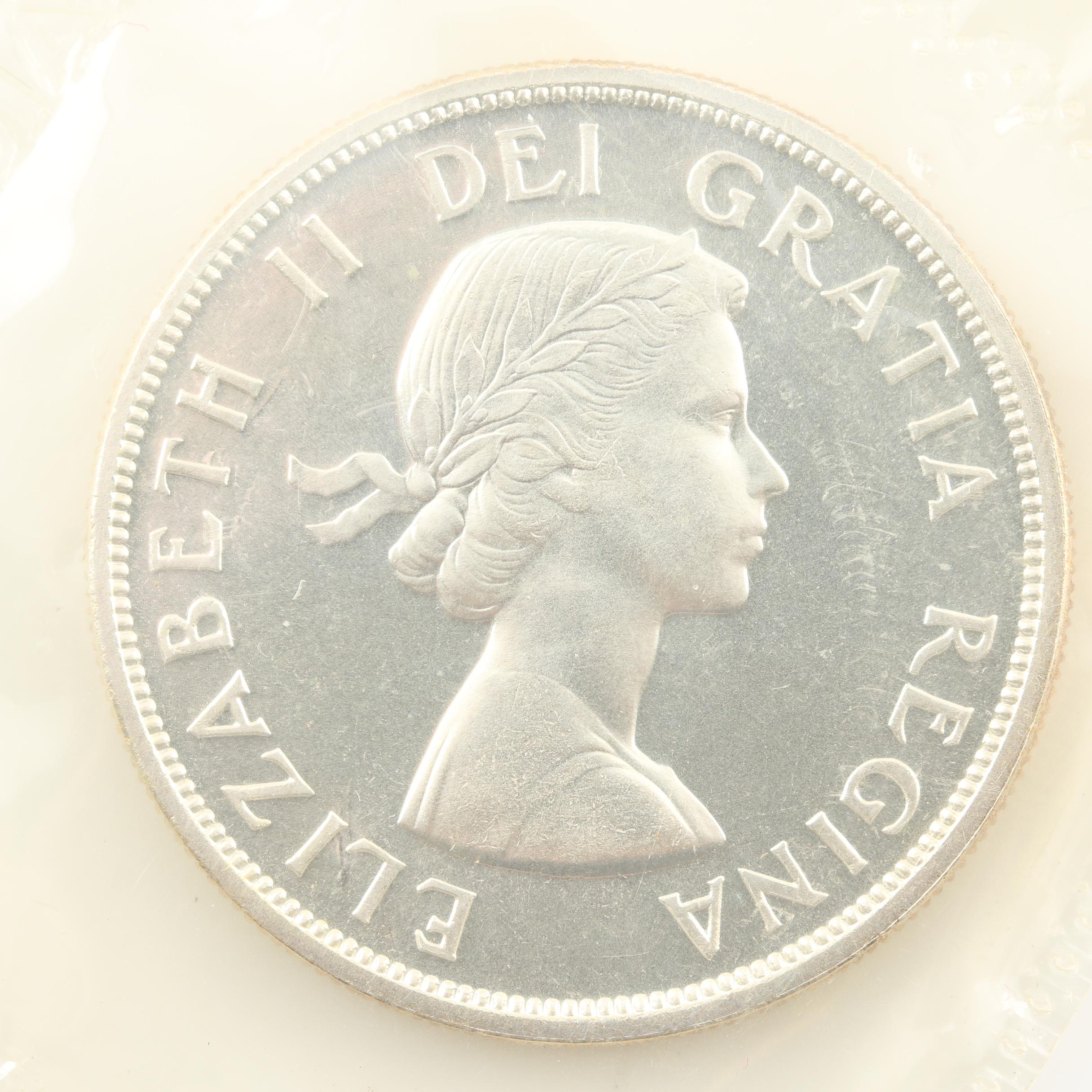 1961 and 1964 Canadian Type Coin Proof Sets