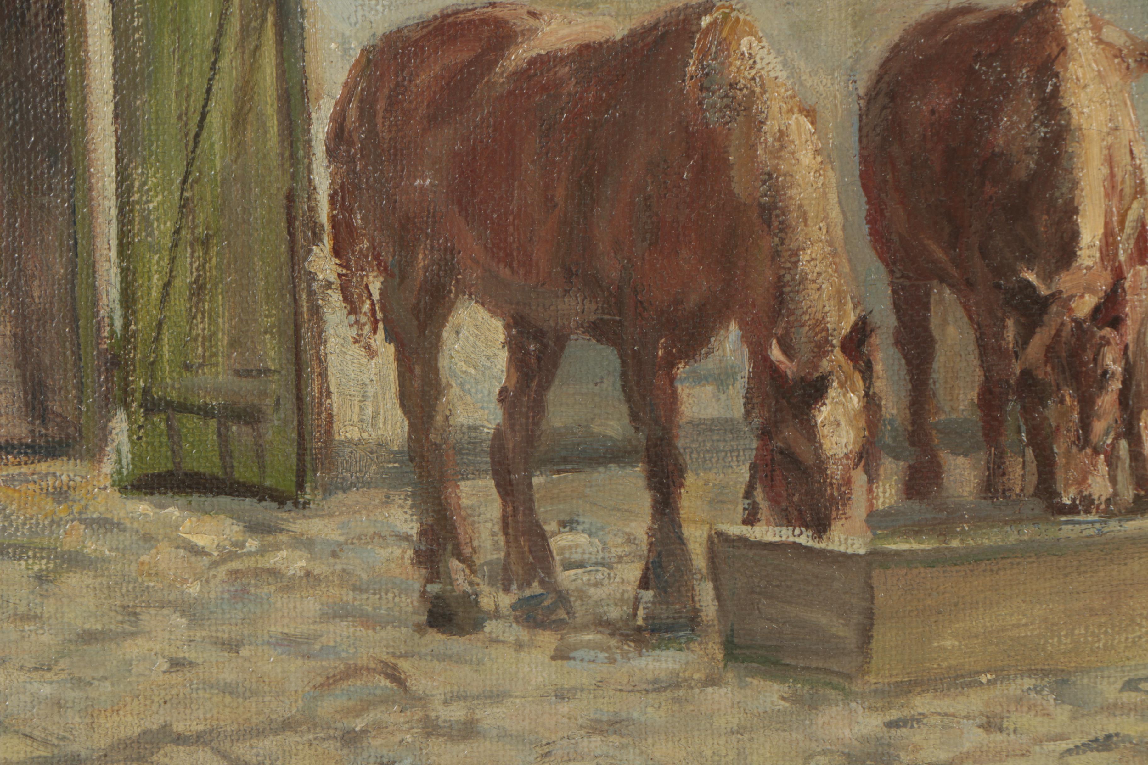 Thorvald Hansen Oil Painting