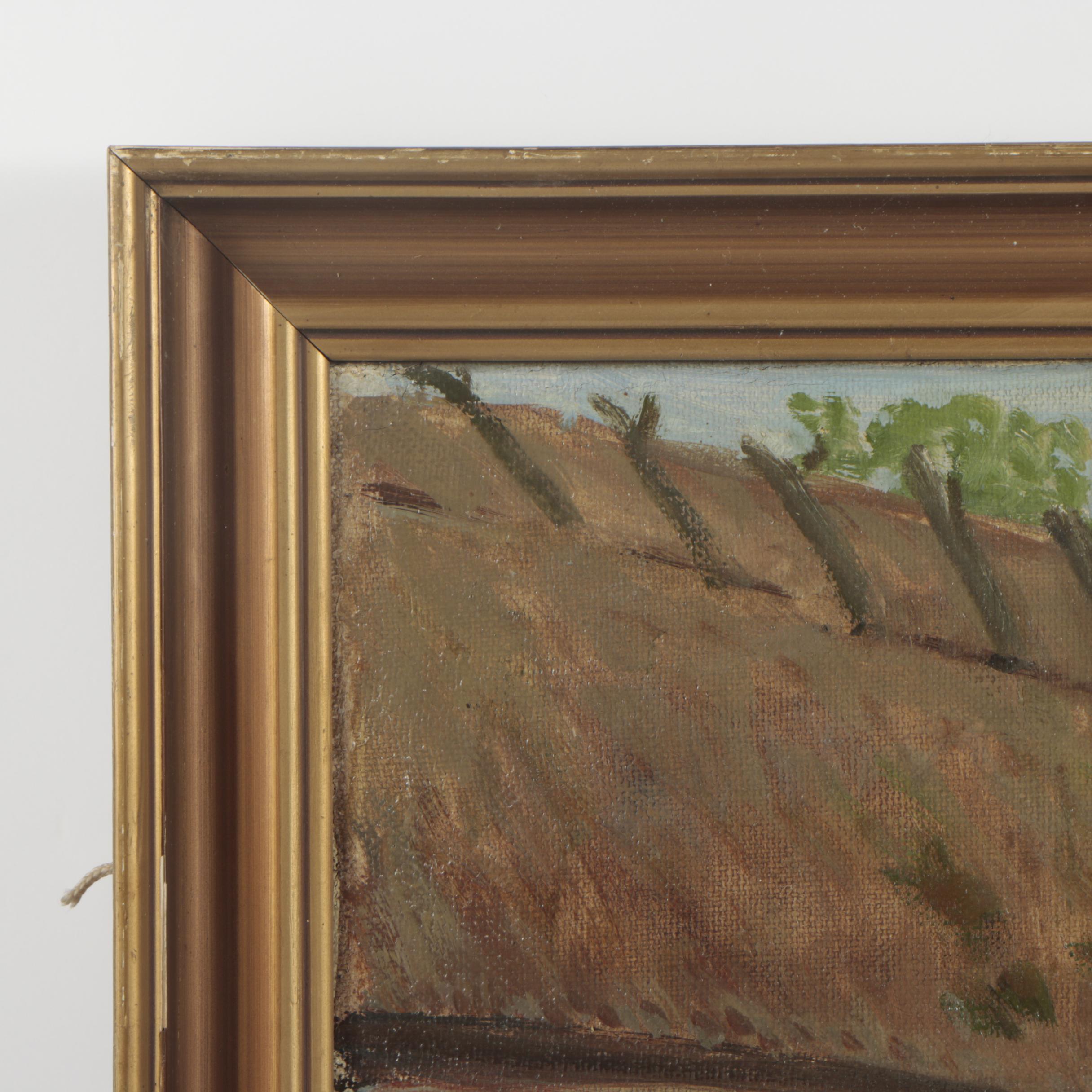 Thorvald Hansen Oil Painting