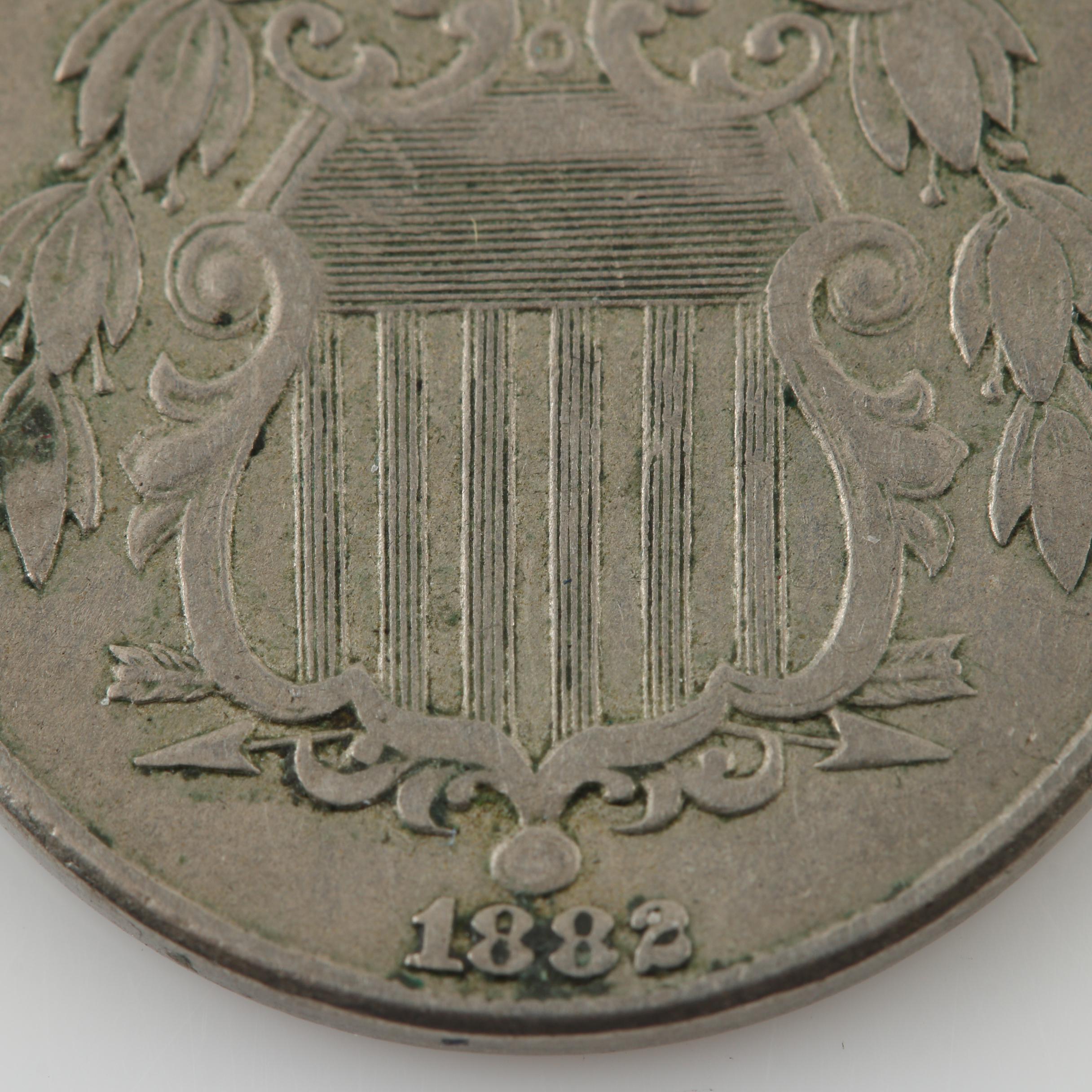 1882 U.S. Shield Nickel
