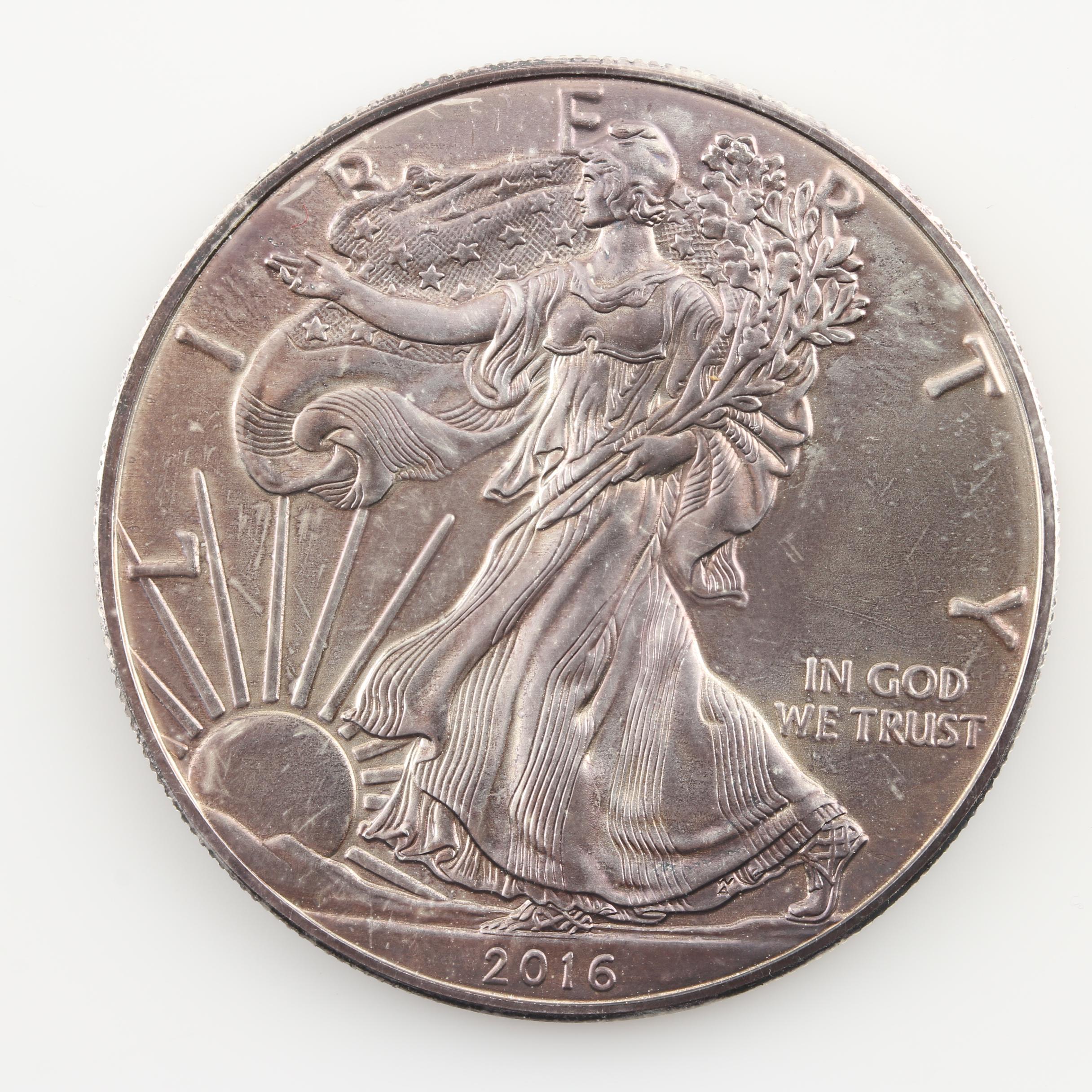 Six Antique to Modern U.S. Coins