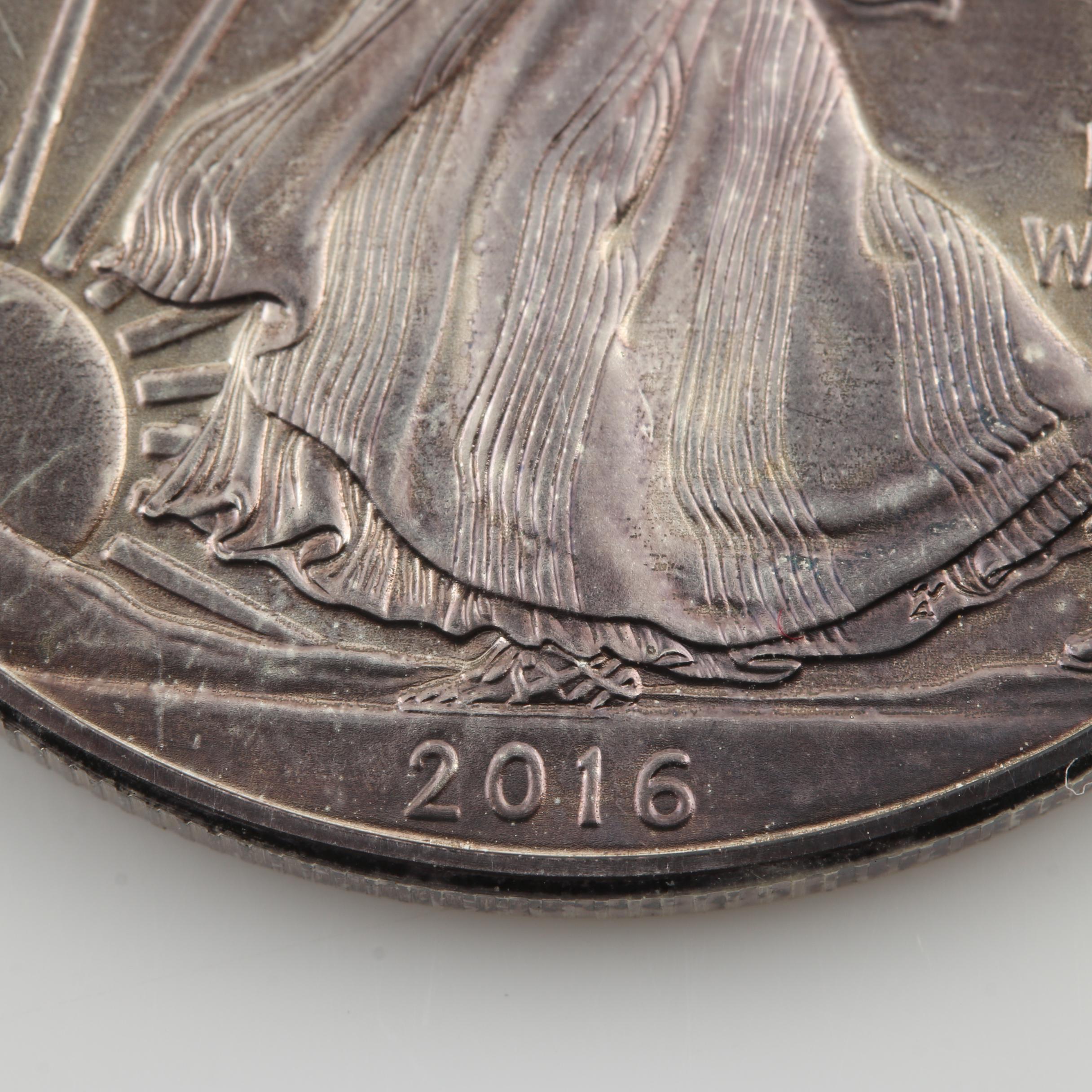 Six Antique to Modern U.S. Coins
