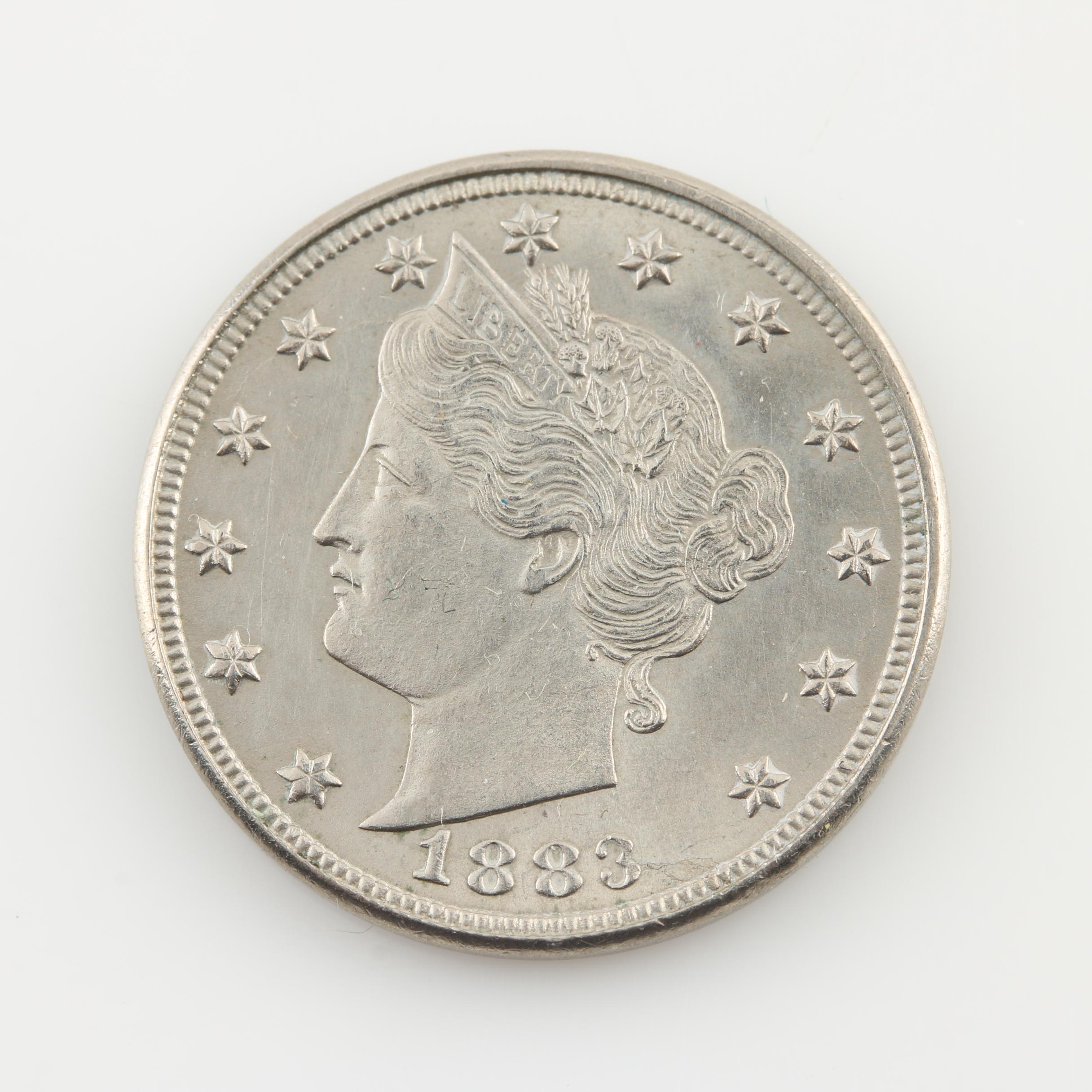 Six Antique to Modern U.S. Coins