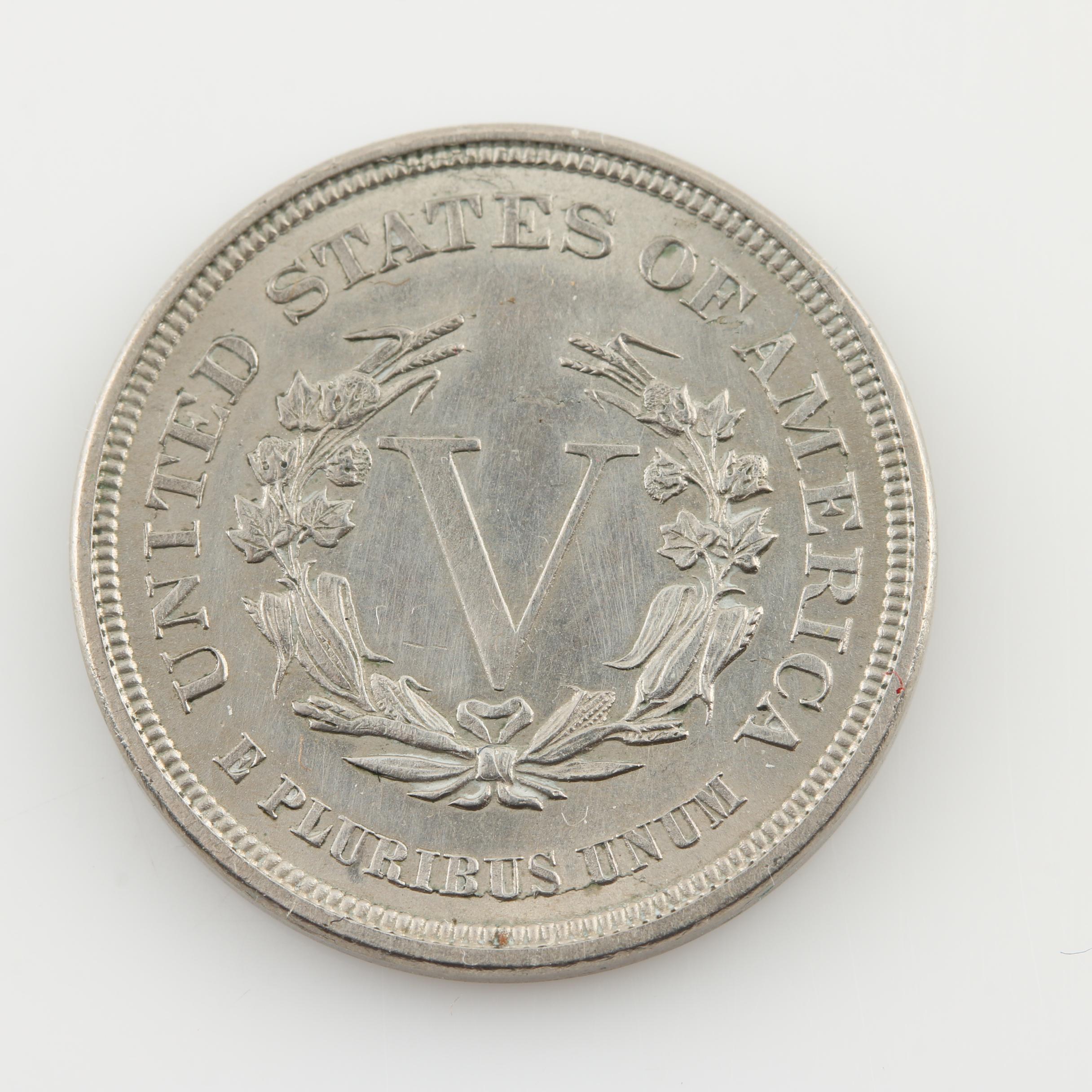 Six Antique to Modern U.S. Coins