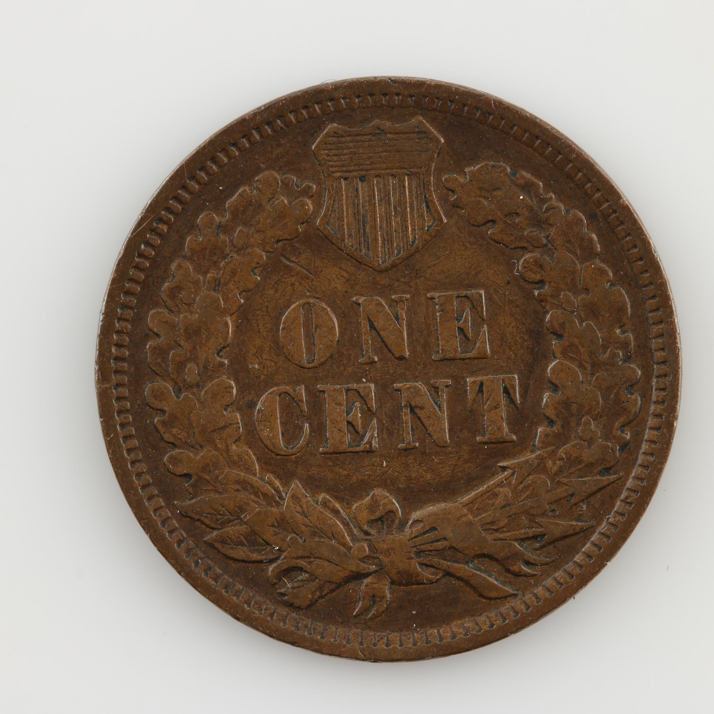 Six Antique to Modern U.S. Coins