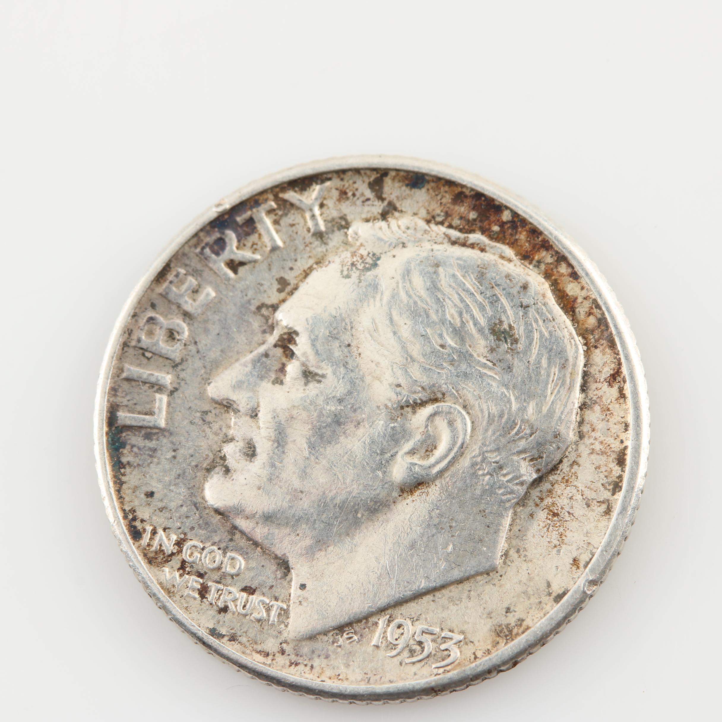 Six Antique to Modern U.S. Coins