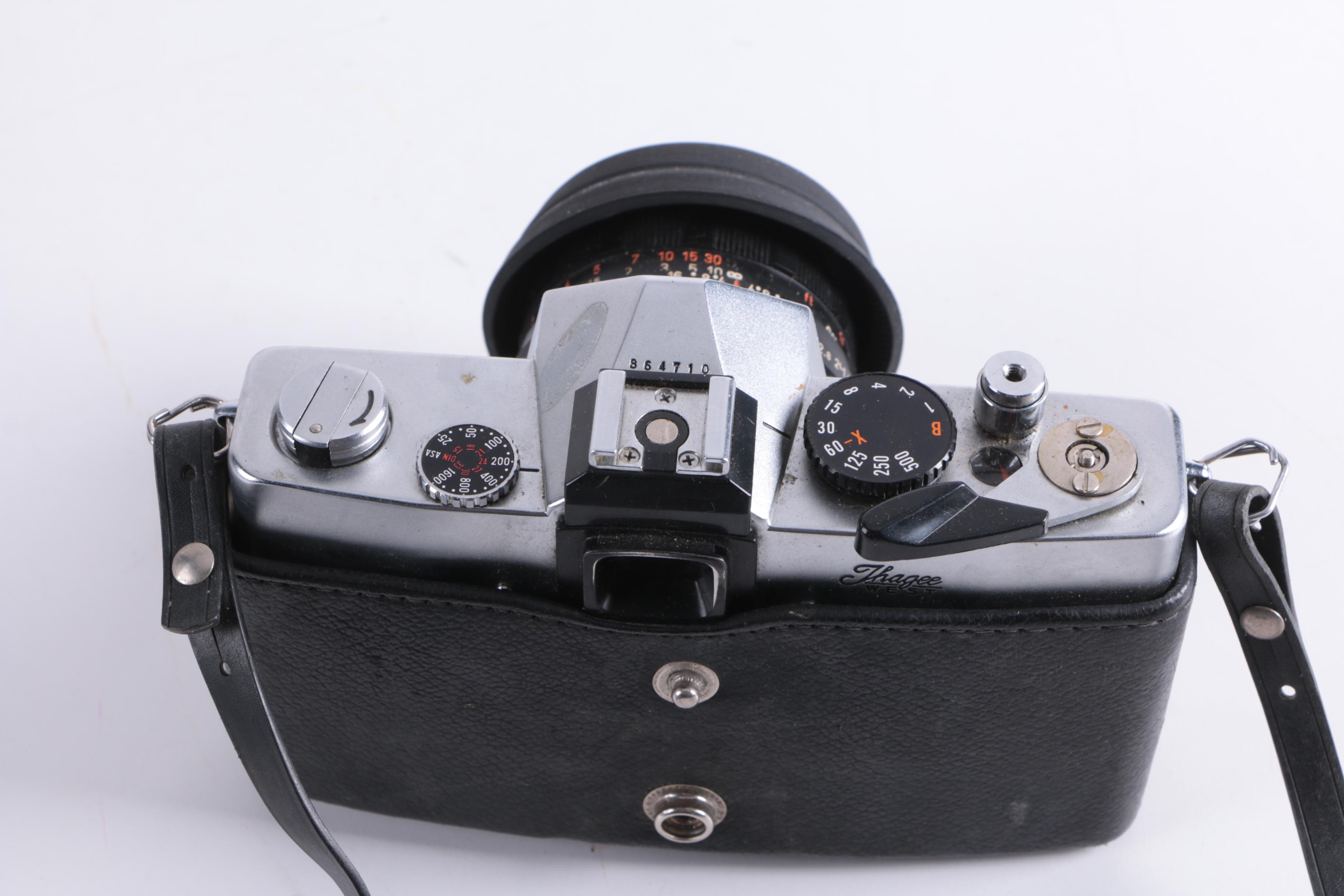 Vintage Kodak Instamatic, Minolta 7s and Exakta TL 500 Still Camera