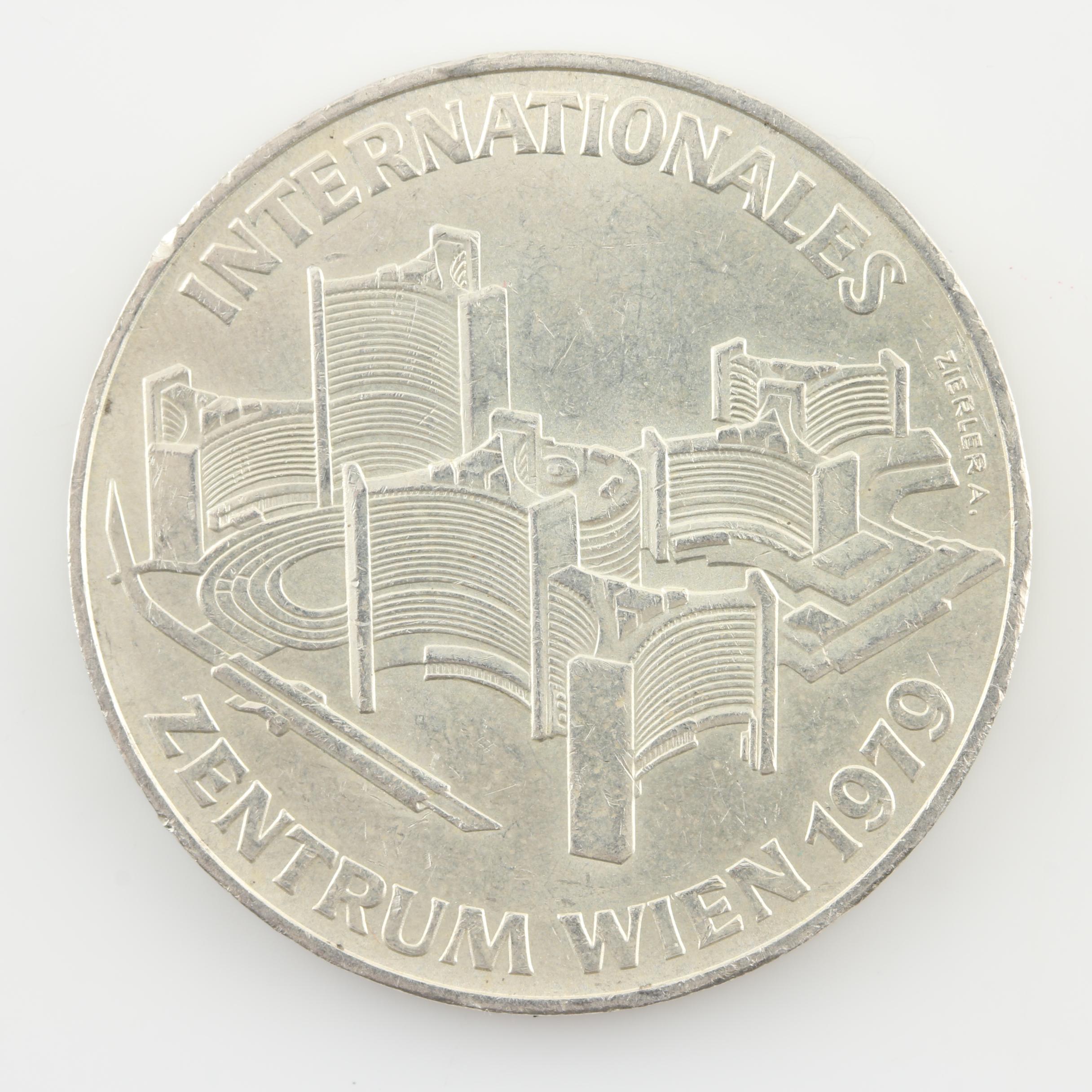 Fifteen Vintage Austrian Silver Commemorative Coins