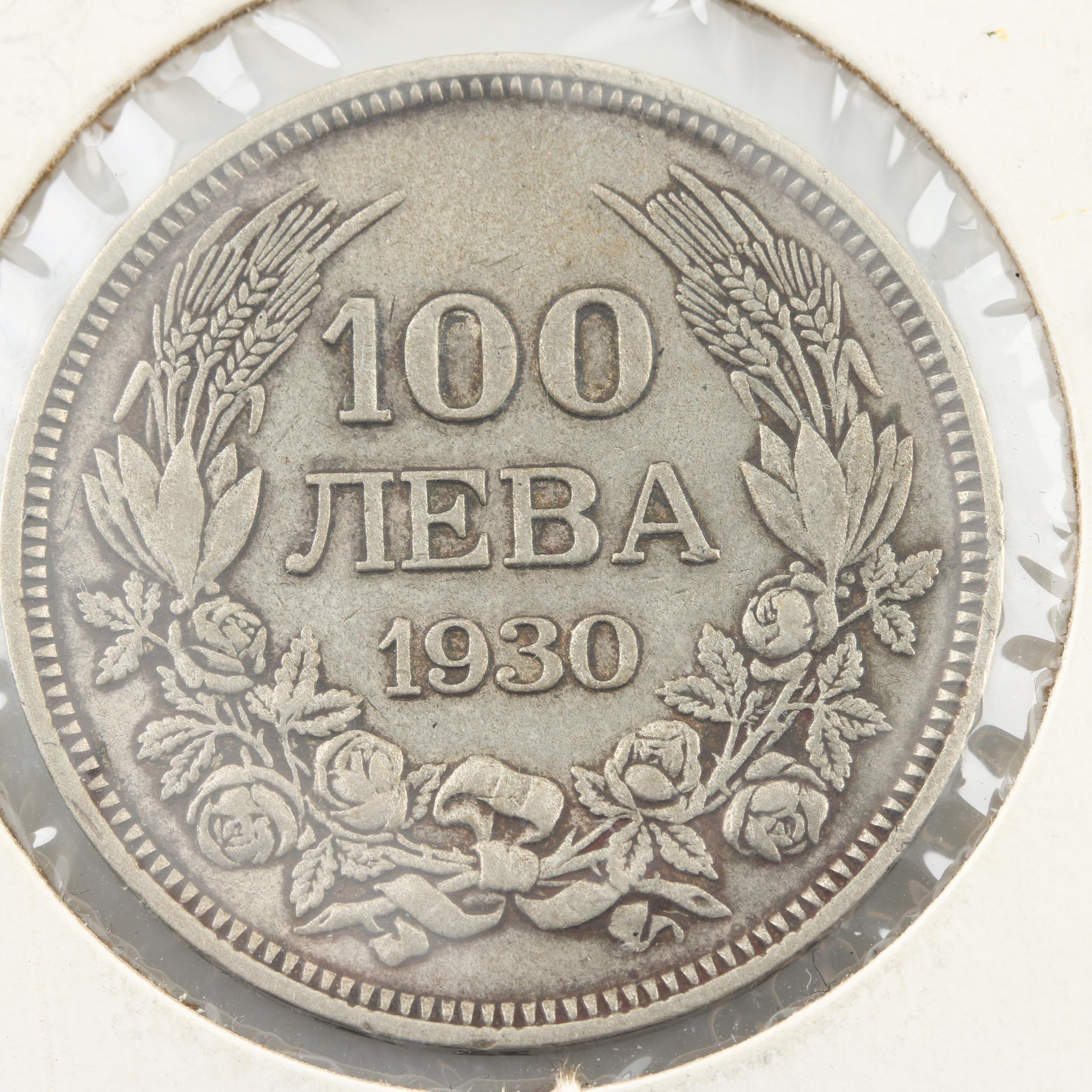 Ten Vintage Foreign Silver Coins