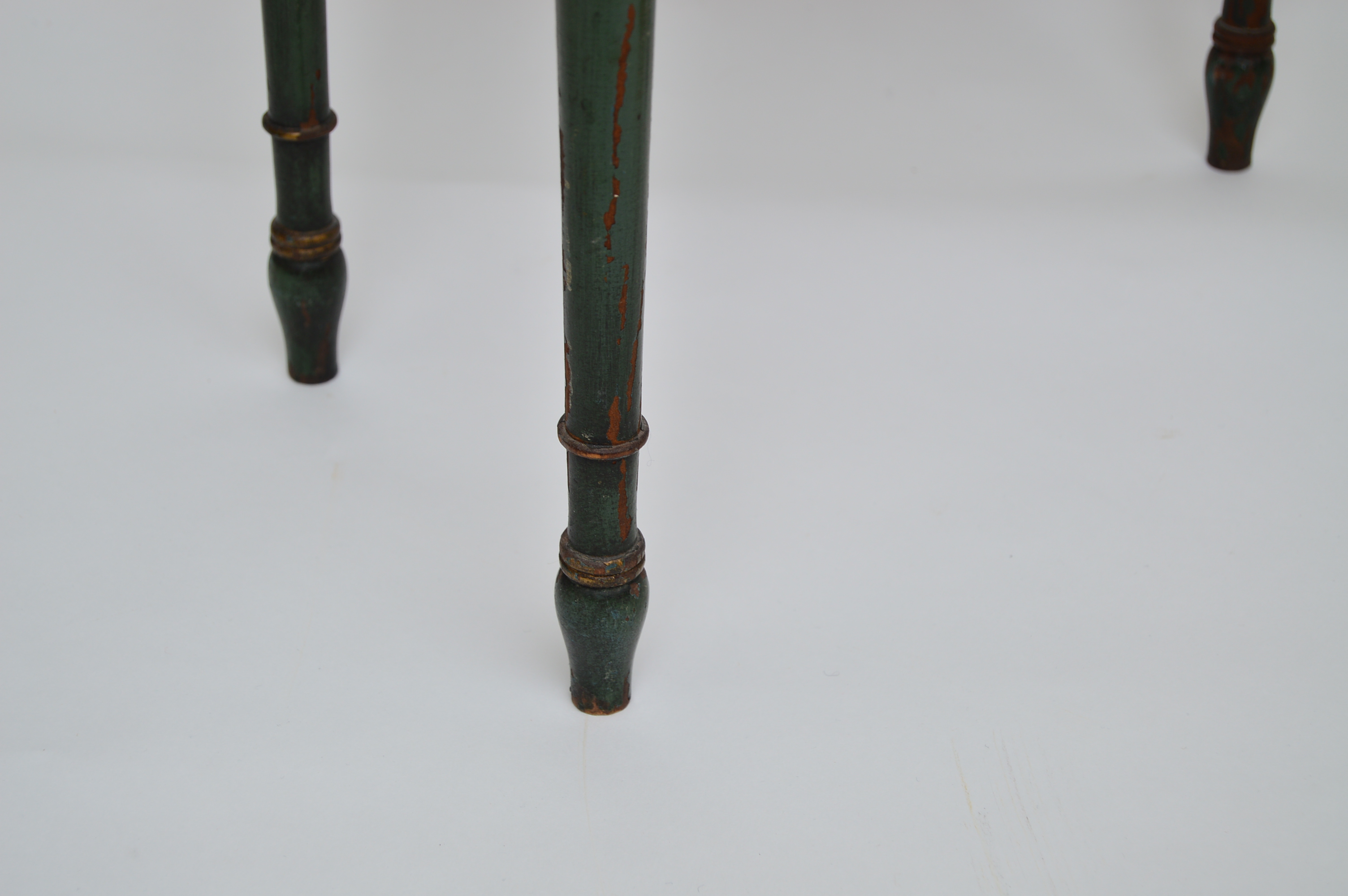 Robert Mitchell Neoclassic Style Side Table and Neoclassic Style Column