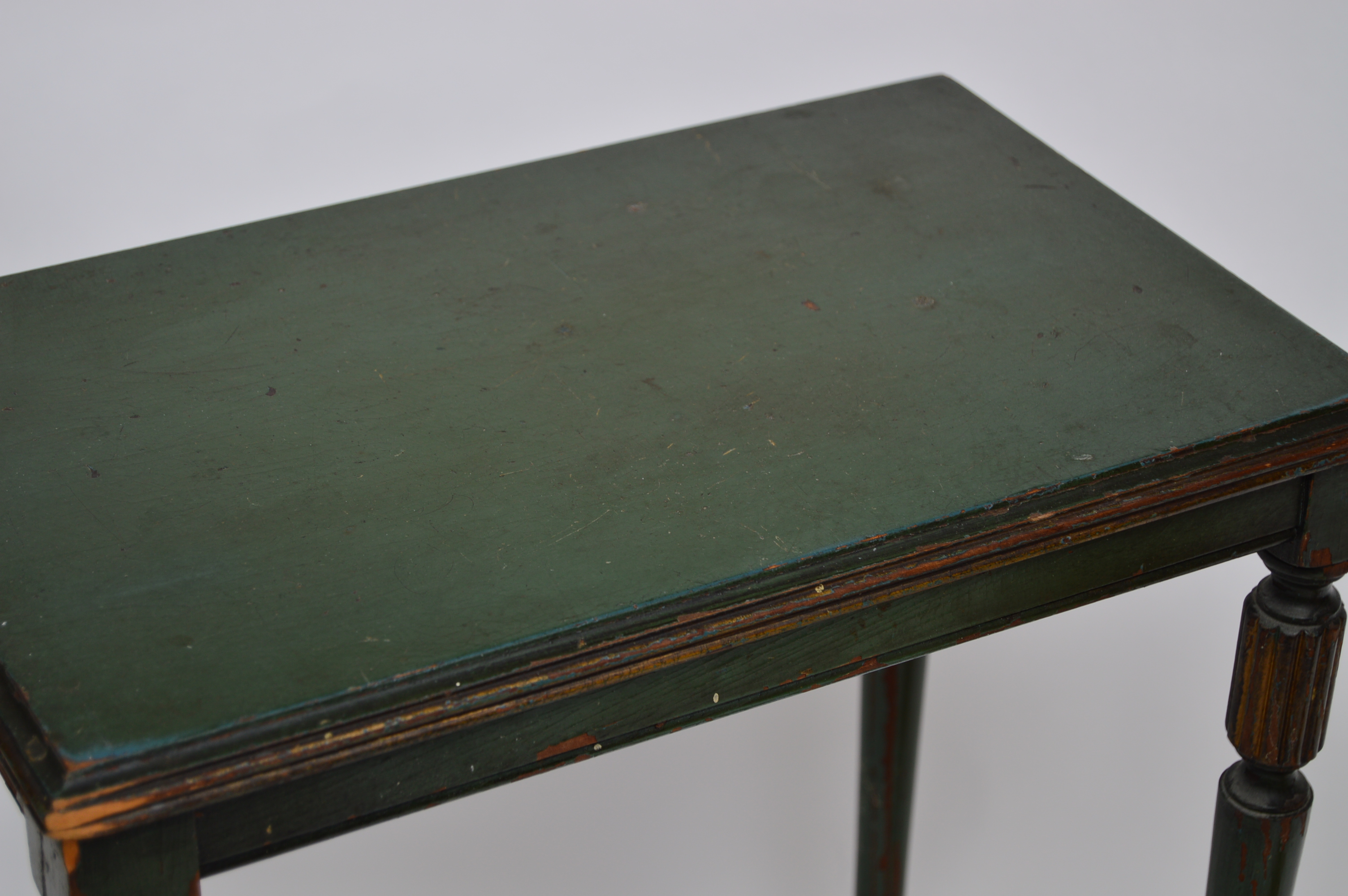 Robert Mitchell Neoclassic Style Side Table and Neoclassic Style Column