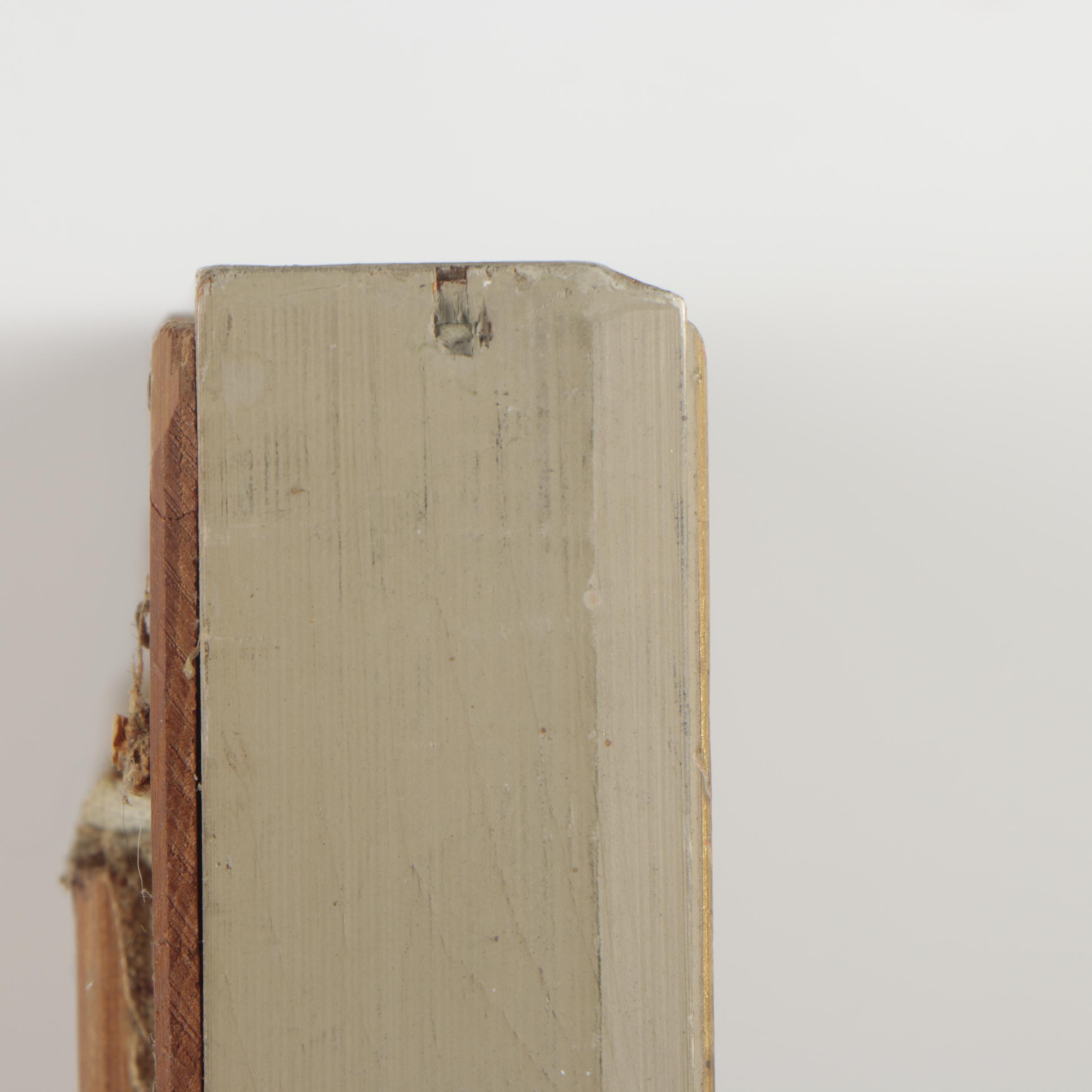 1964 Oil Painting of Modernist European Cityscape