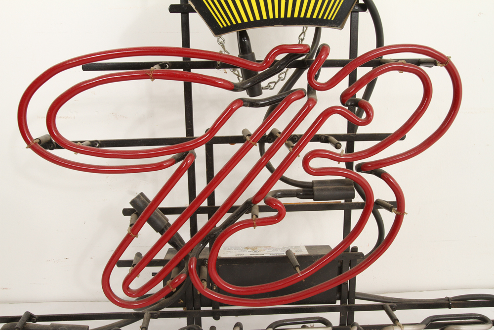 Neon Budweiser Electric Wall Sign