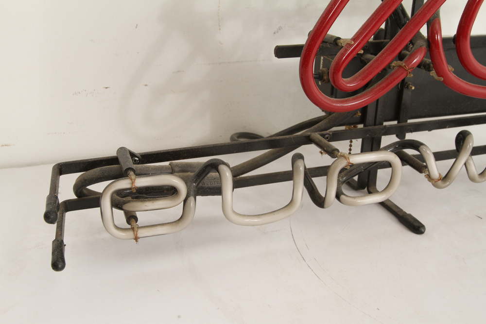 Neon Budweiser Electric Wall Sign