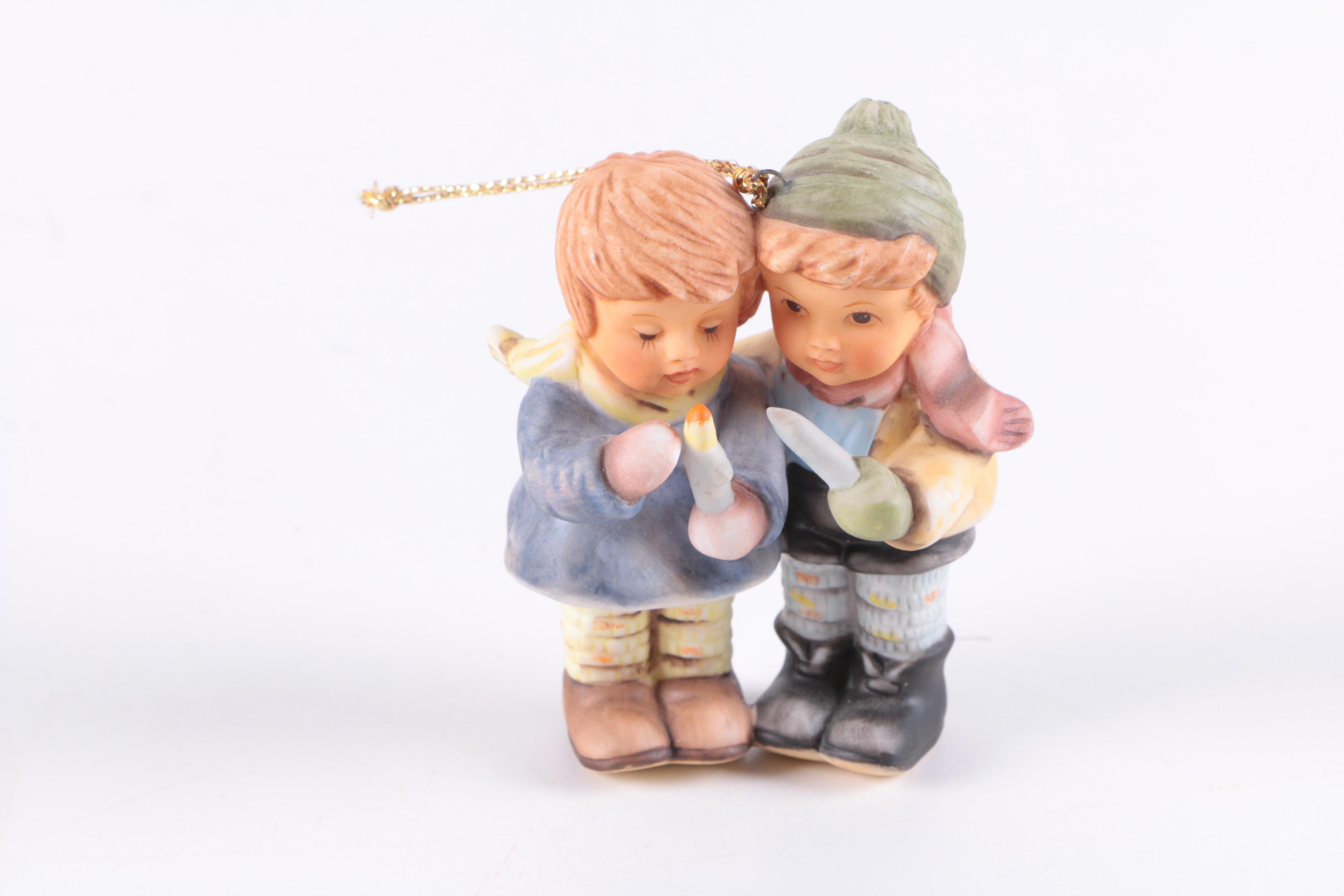Hummel Figurines including "Forever Yours" and "Puppet Princess"