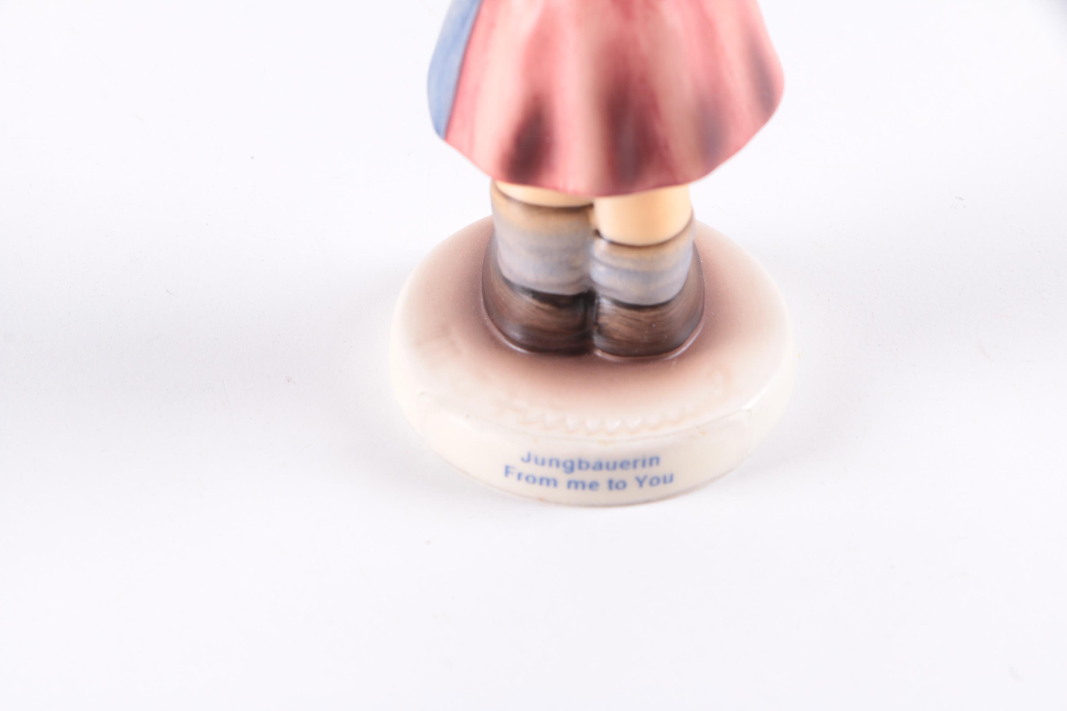 Hummel Figurines including "Forever Yours" and "Puppet Princess"