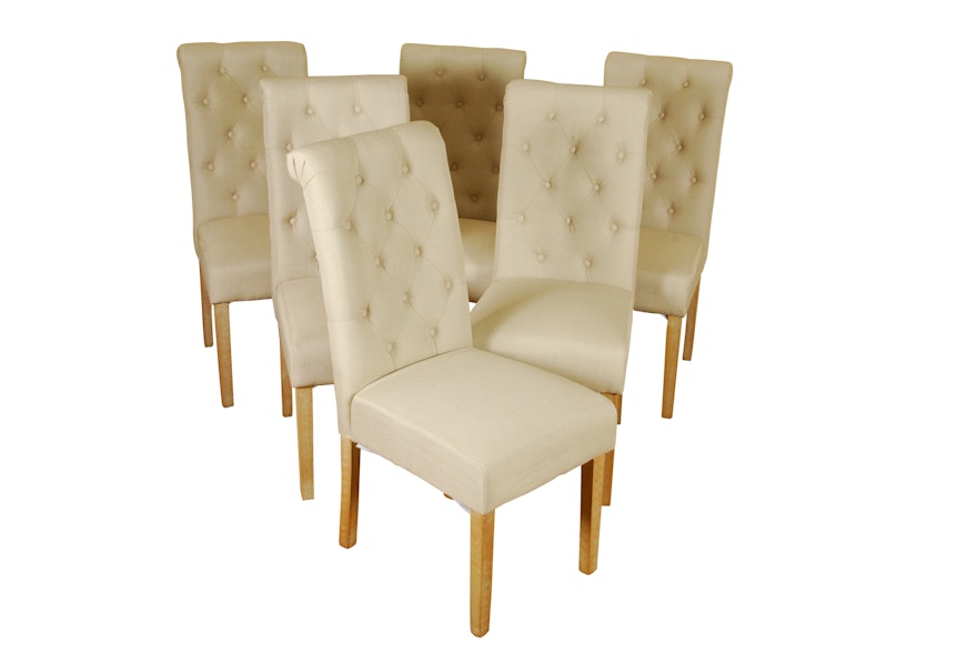 Contemporary Upholstered Parsons Chairs