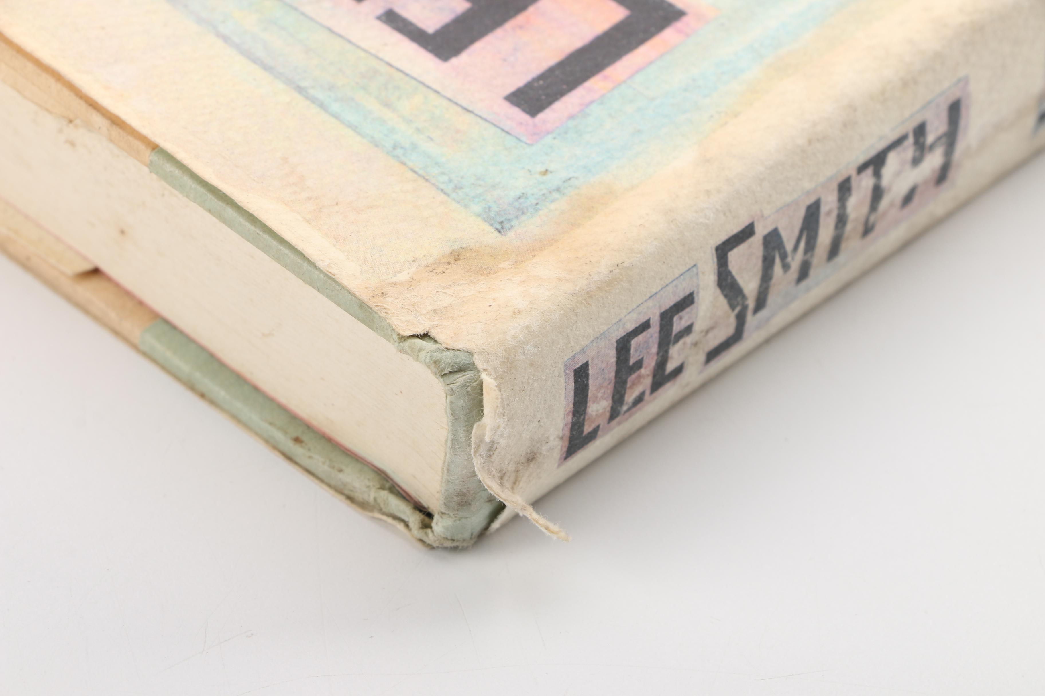 1995 Autographed First Edition "Saving Grace" by Lee Smith