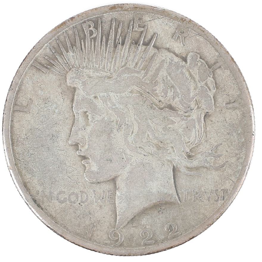 1922-S Morgan Silver Dollar