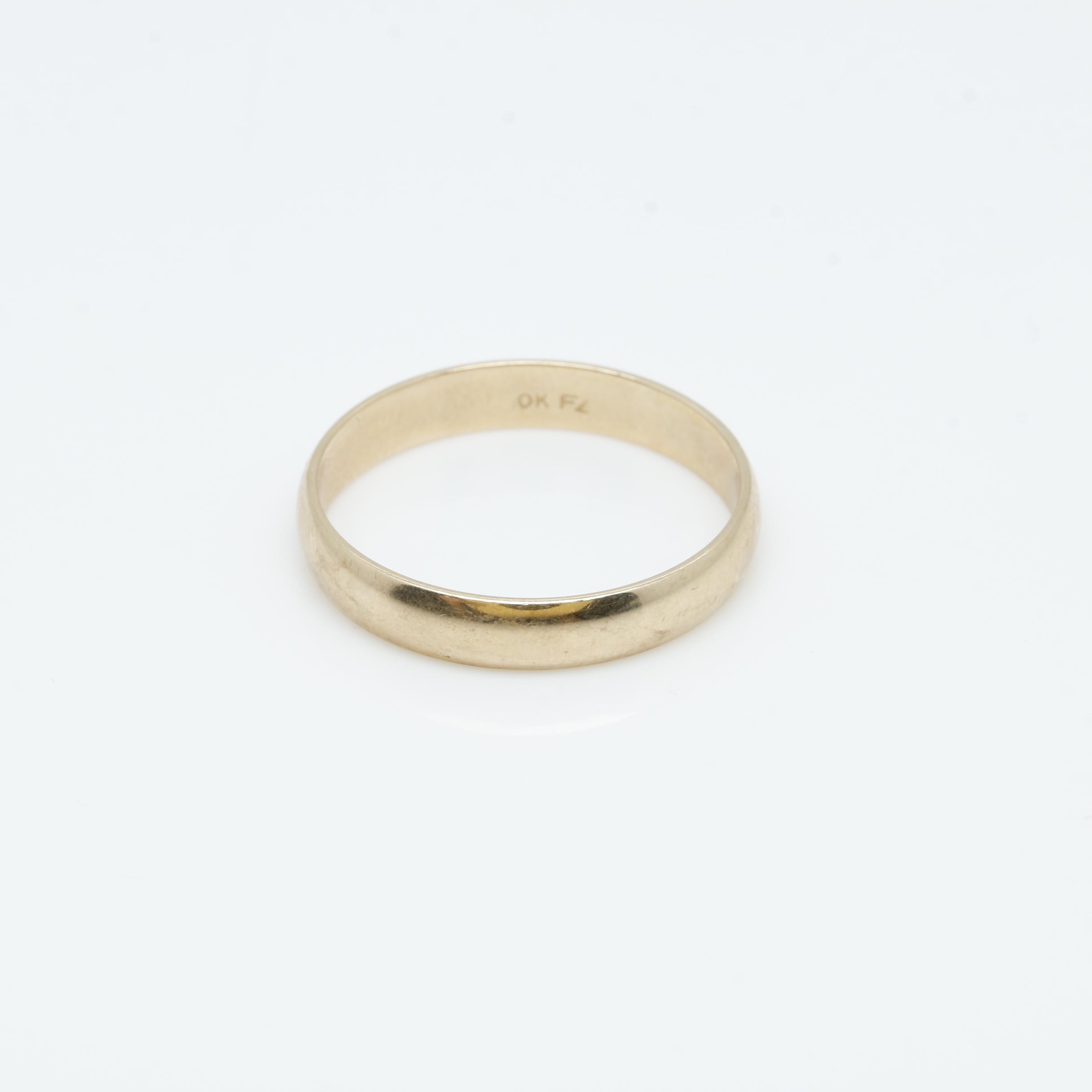 10K Yellow Gold Ring