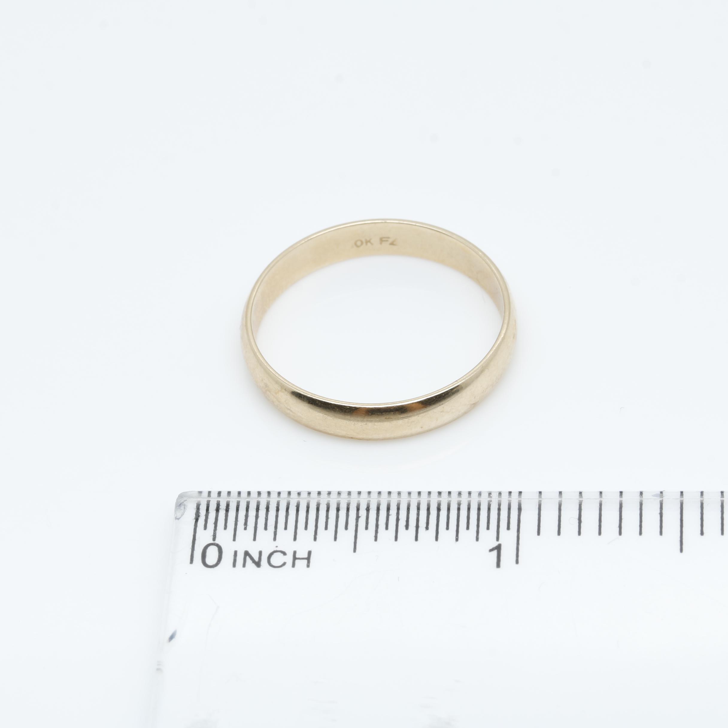 10K Yellow Gold Ring