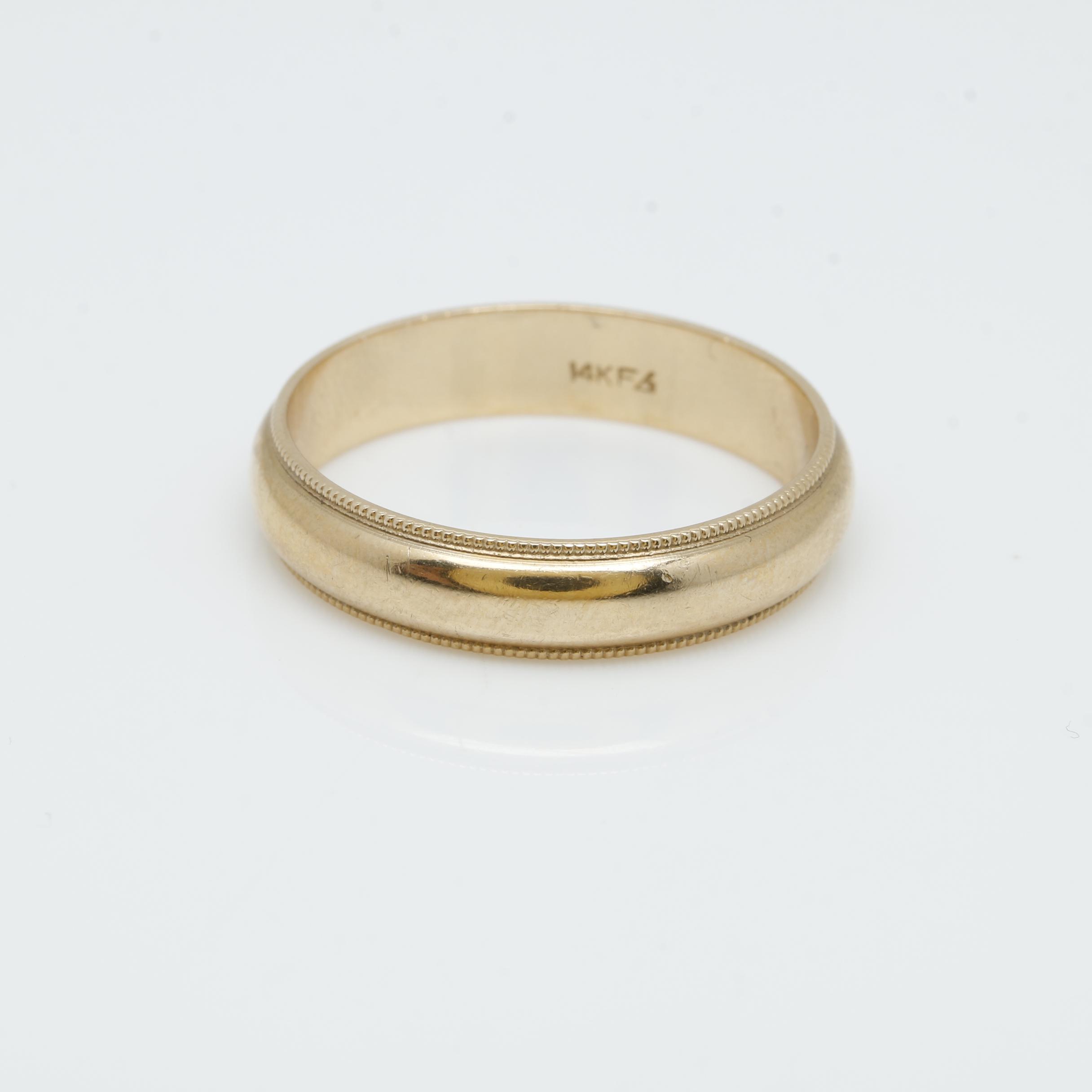 14K Yellow Gold Ring