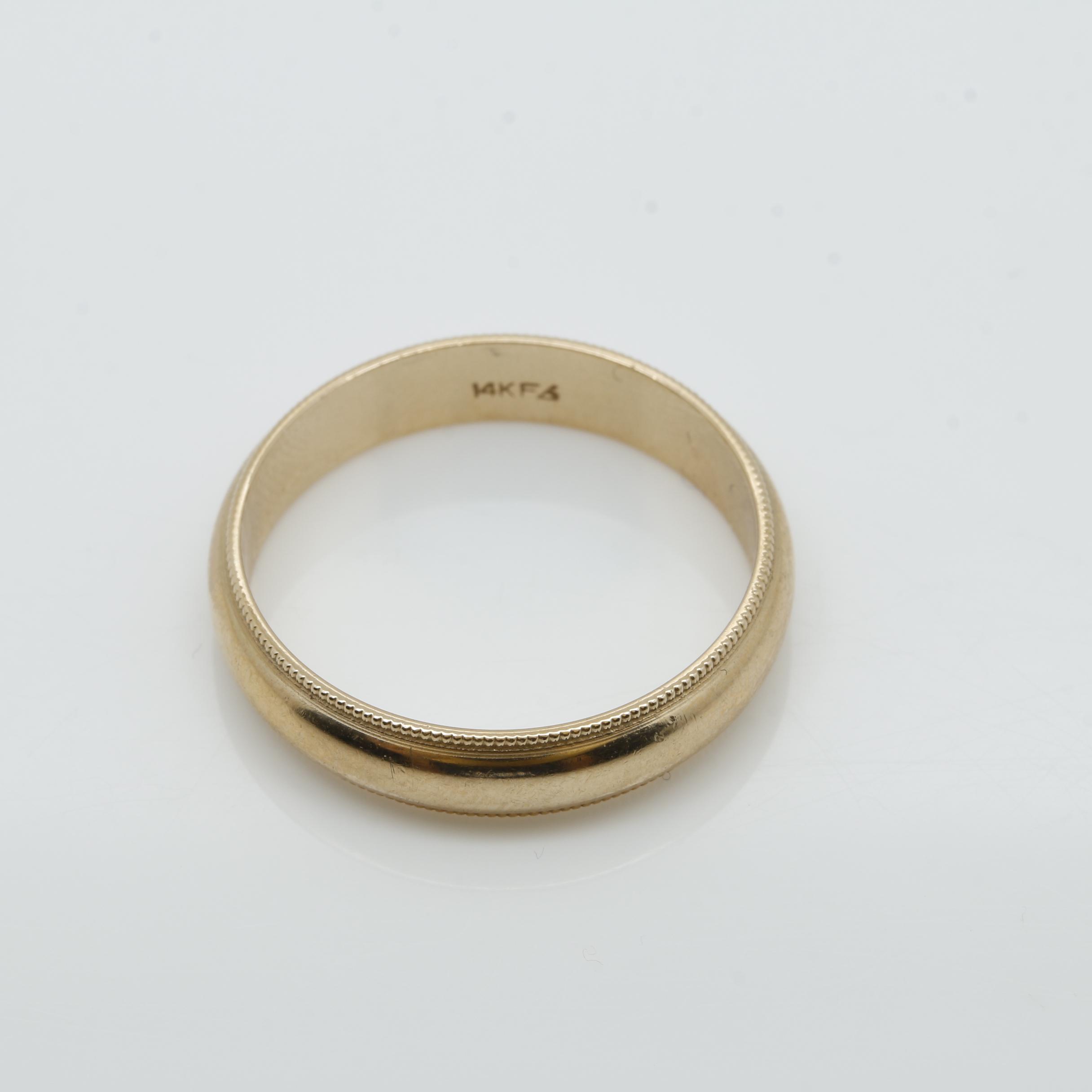 14K Yellow Gold Ring