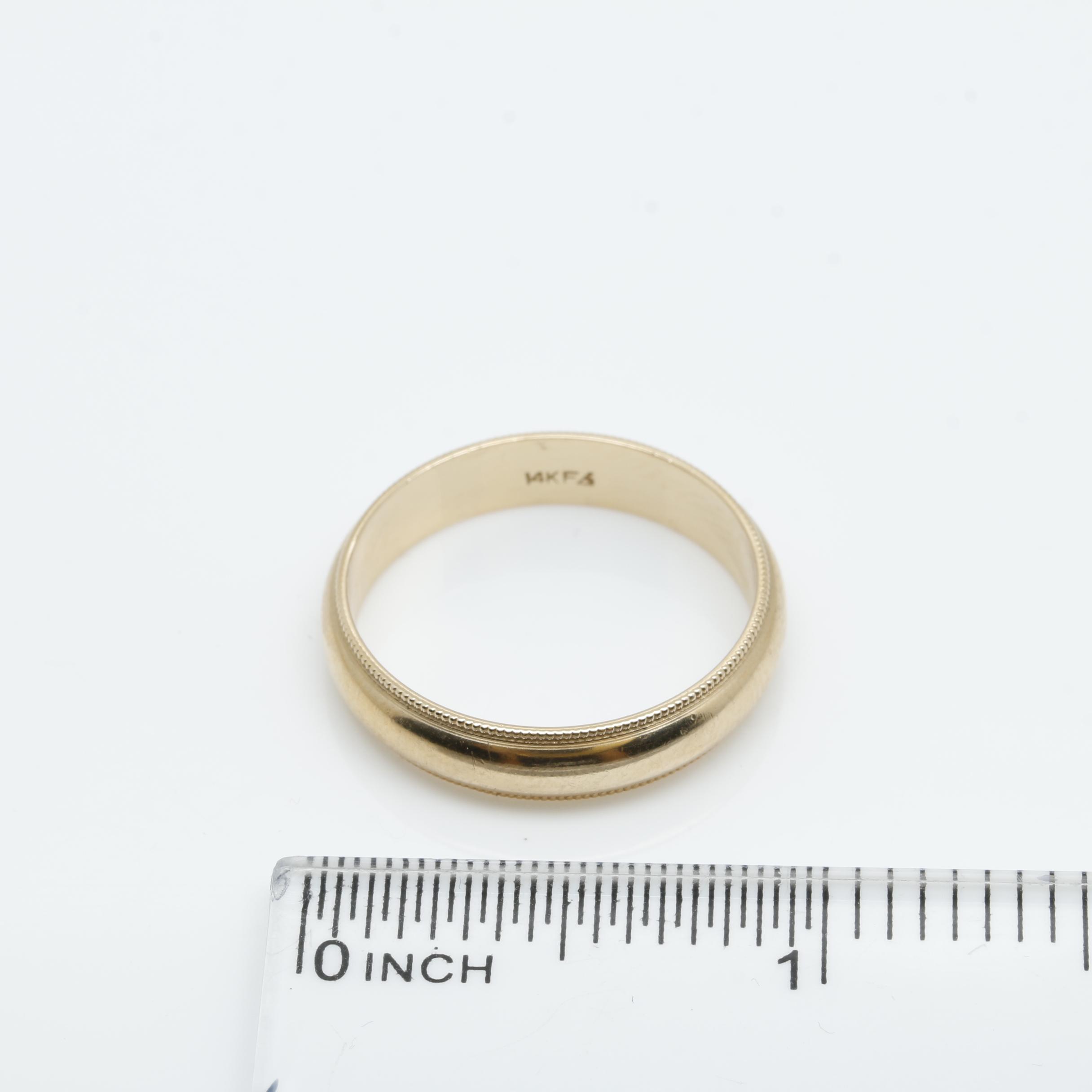 14K Yellow Gold Ring
