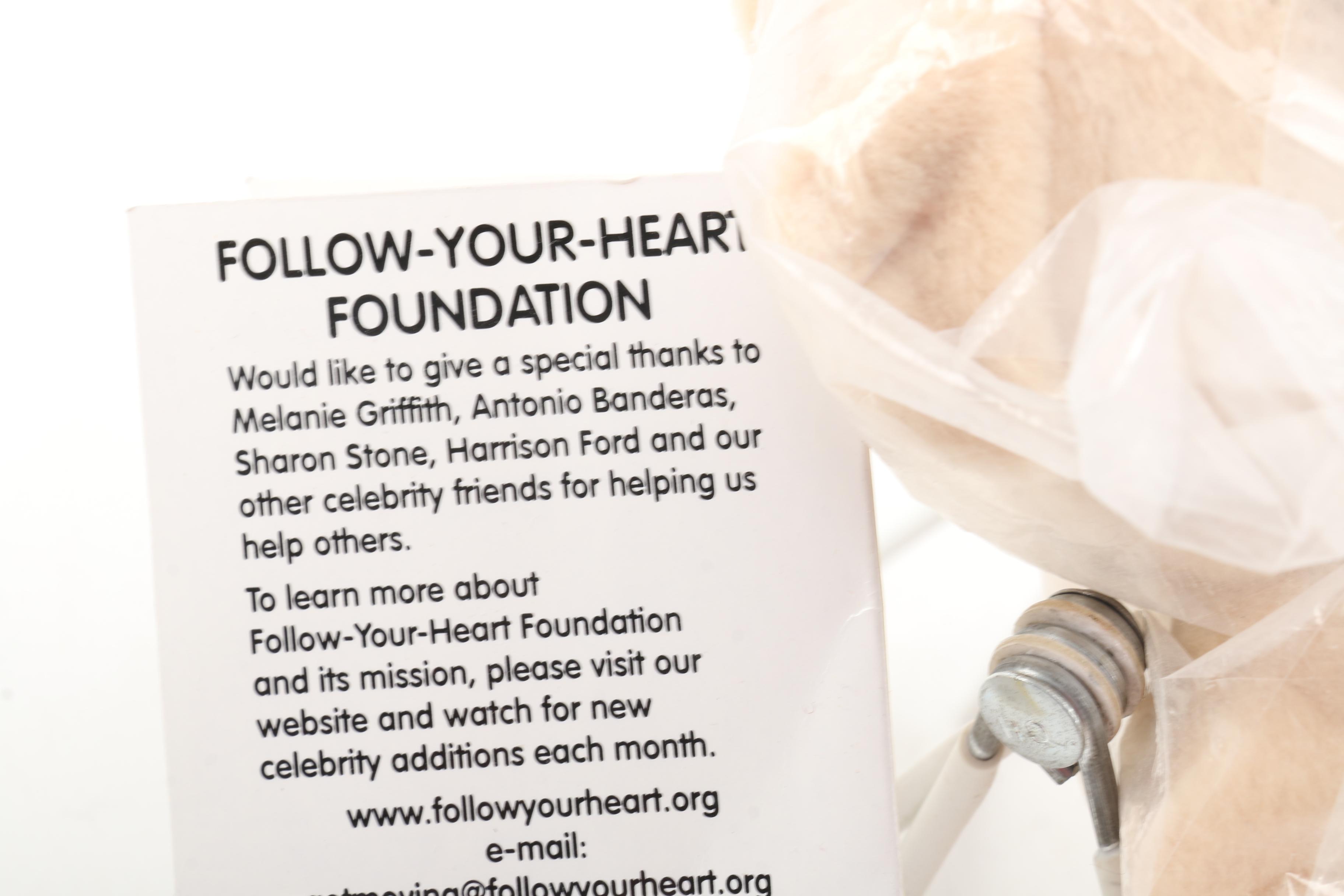 2000 Follow Your Heart Foundation "Harrison Ford" Teddy Bear