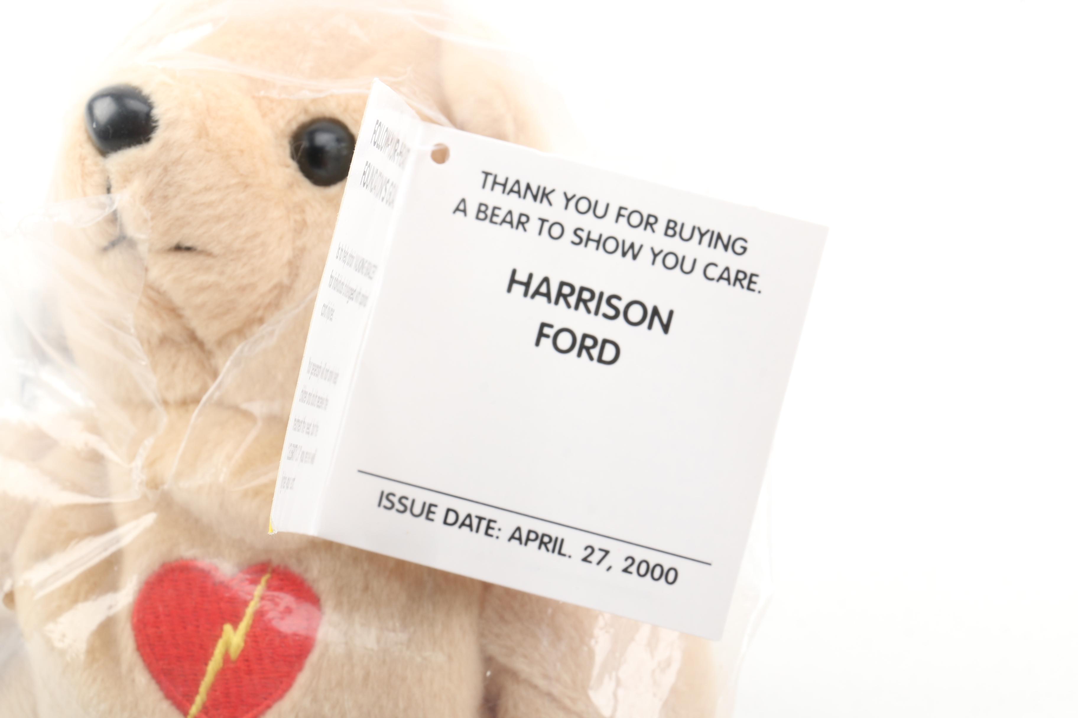 2000 Follow Your Heart Foundation "Harrison Ford" Teddy Bear