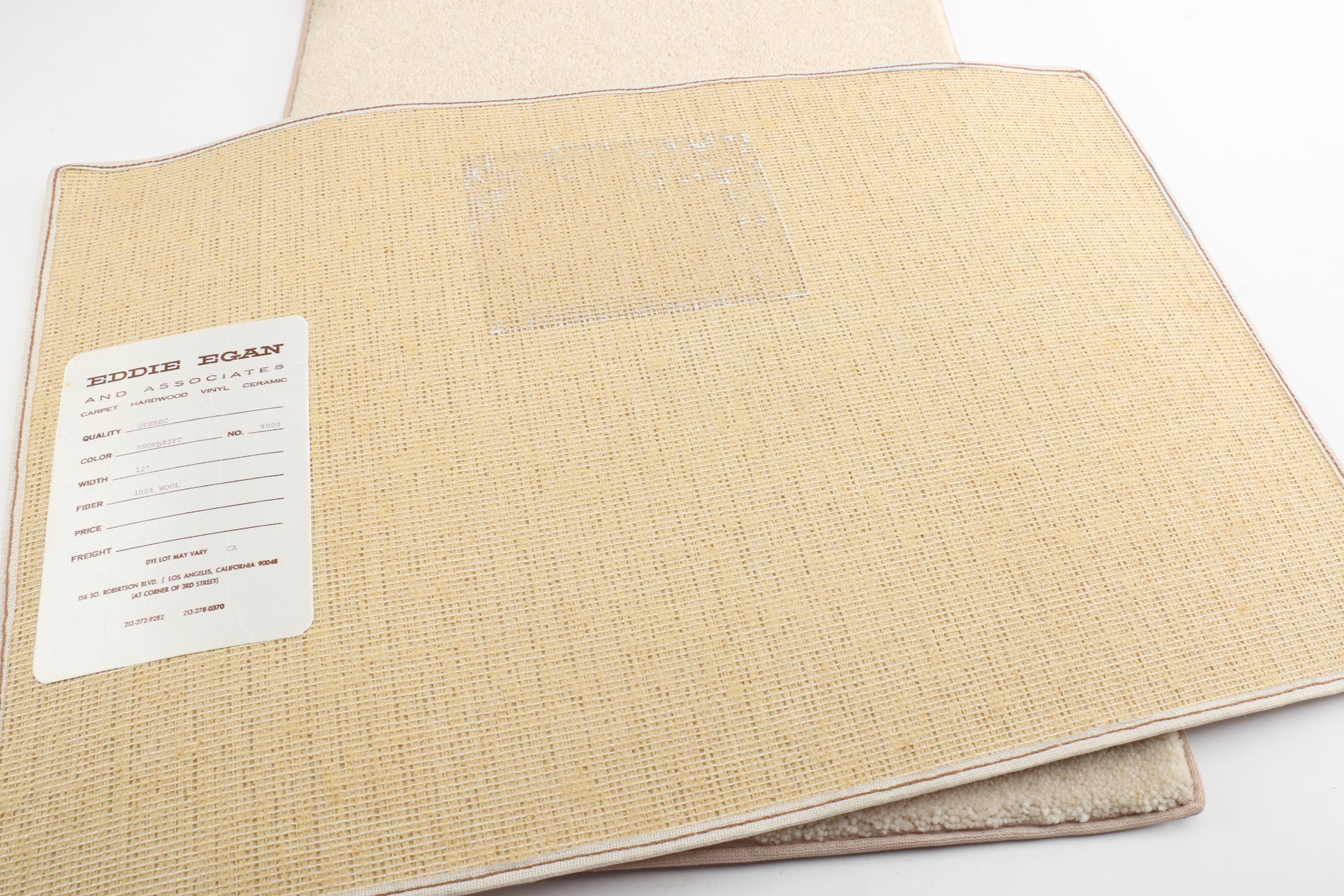 Neutral Machine Made Rug Samples