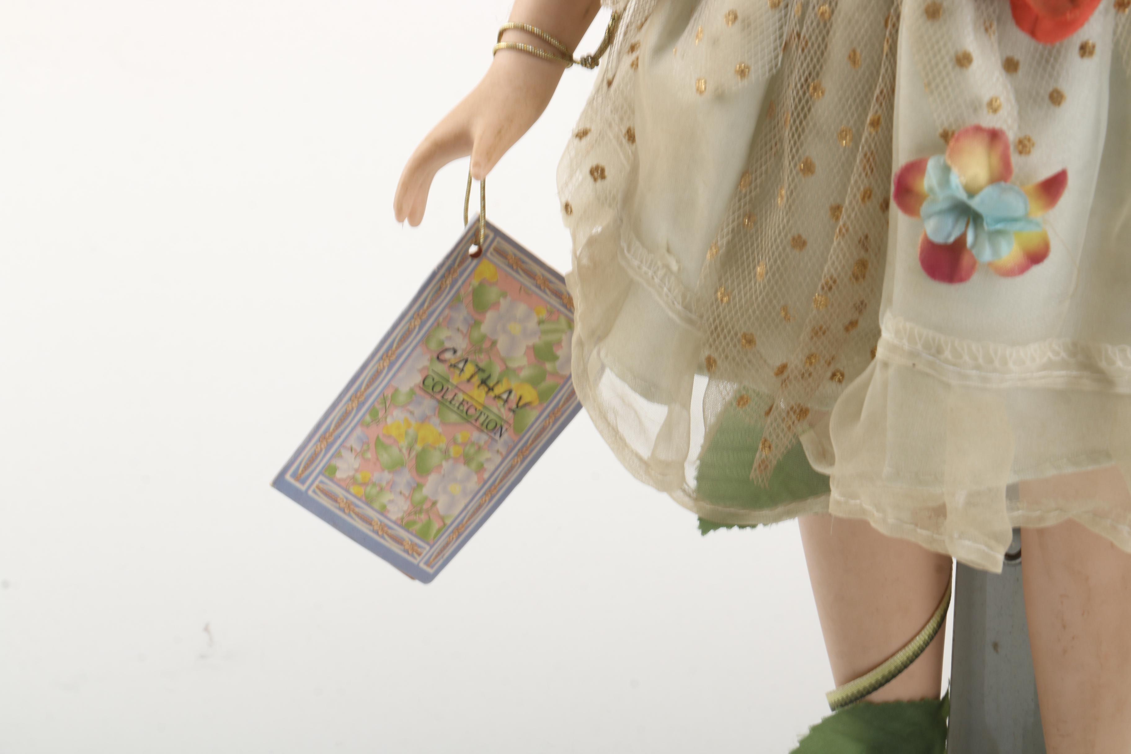 Vintage Porcelain and Vinyl Dolls Featuring Cathay Collection and DanDee