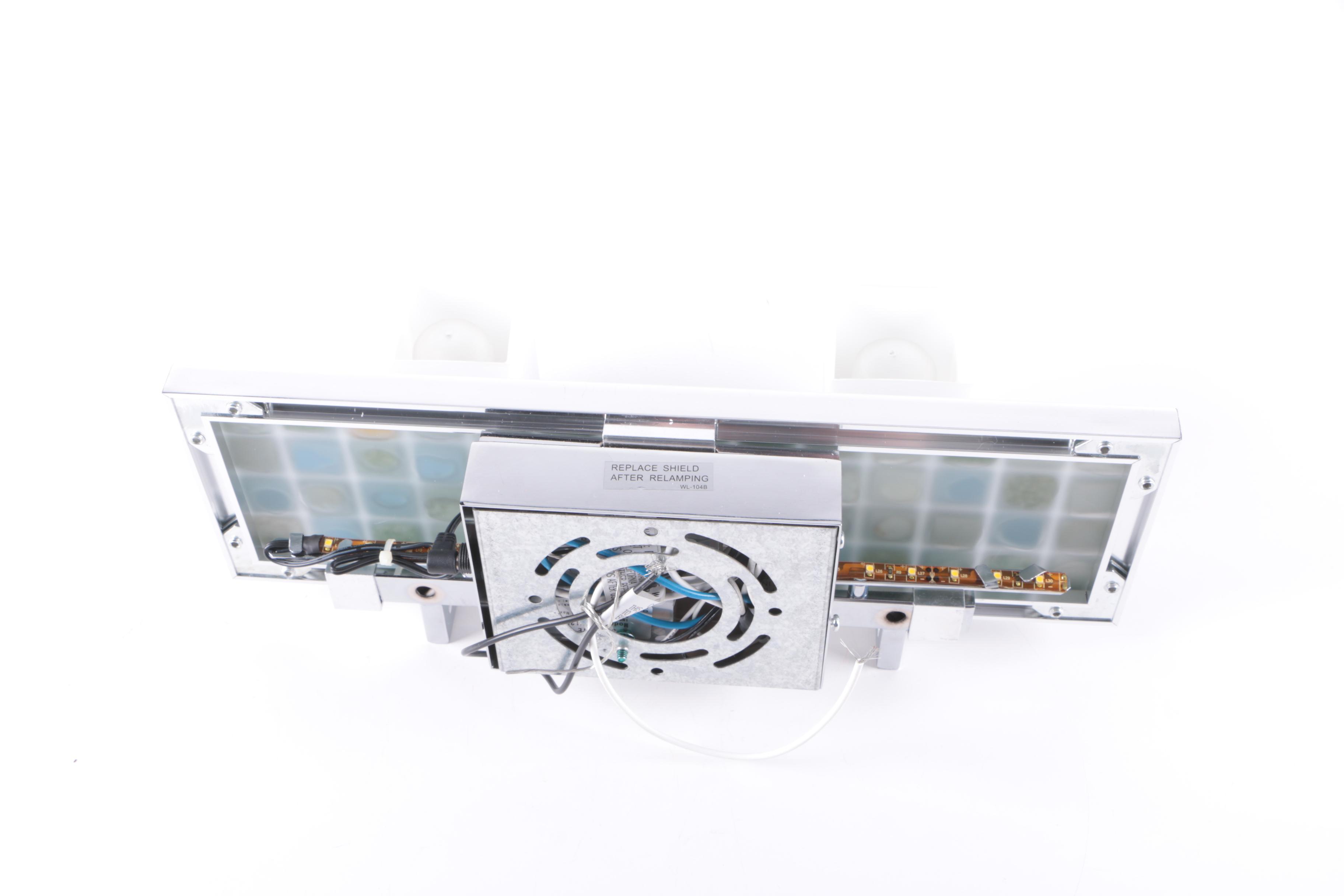 Quoizel Polished Chrome Bath Lights