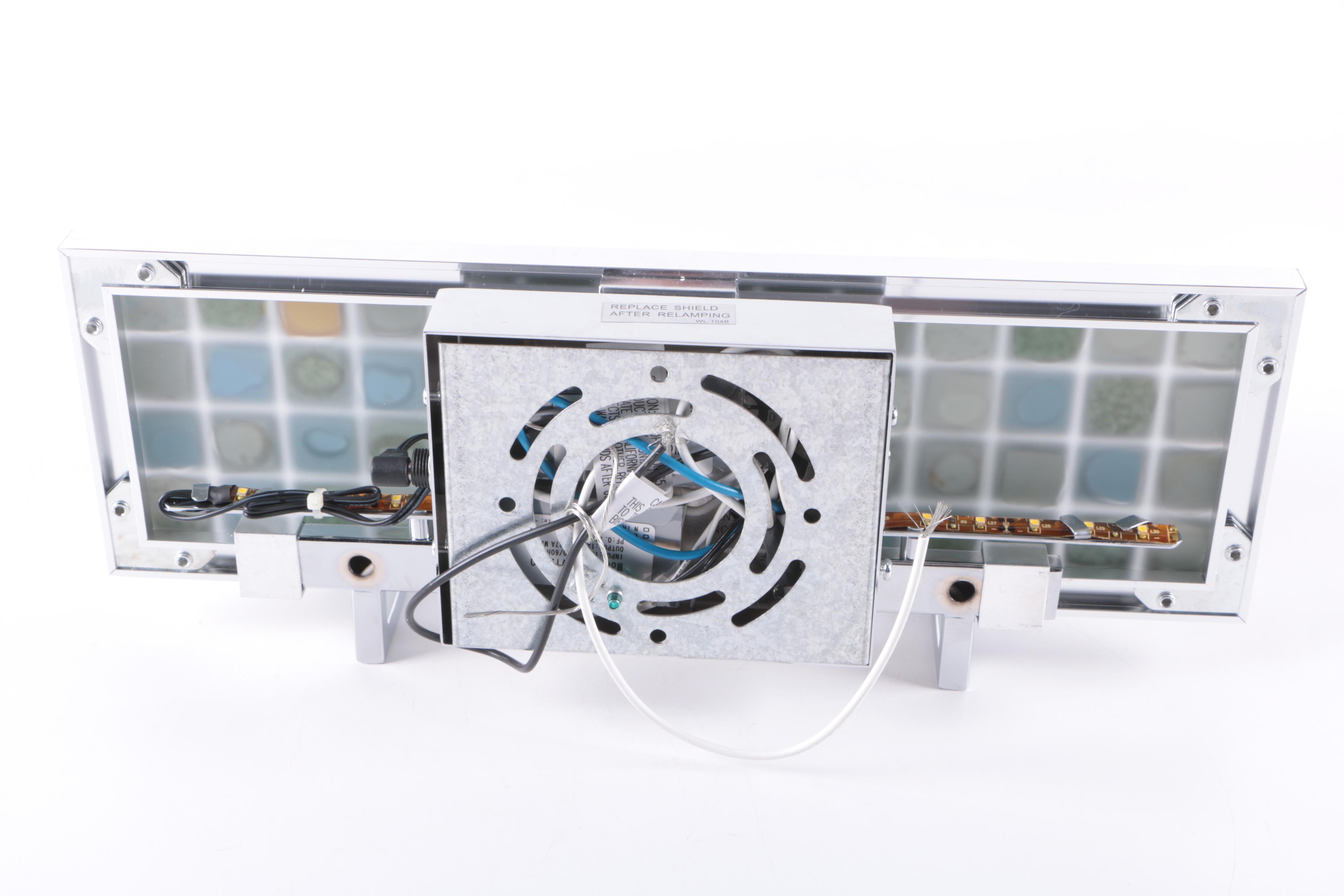 Quoizel Polished Chrome Bath Lights