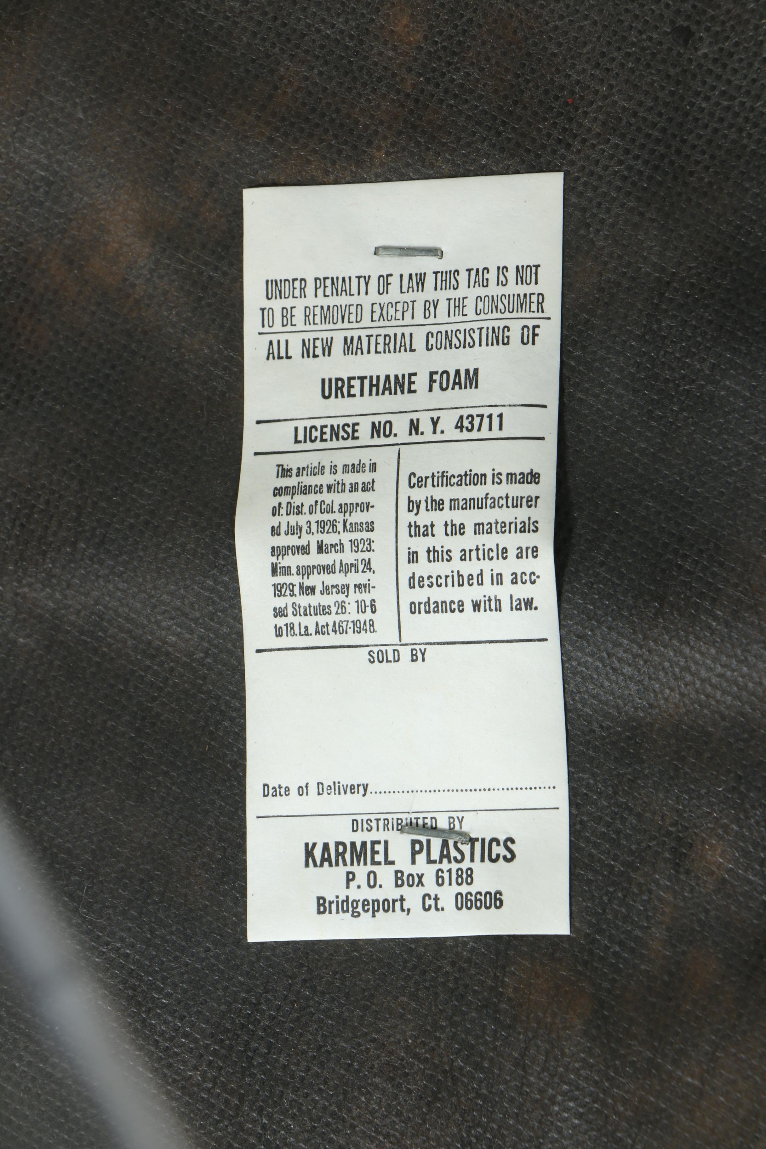 Mid Century Modern Style Vanity Stools by Karmel Plastics