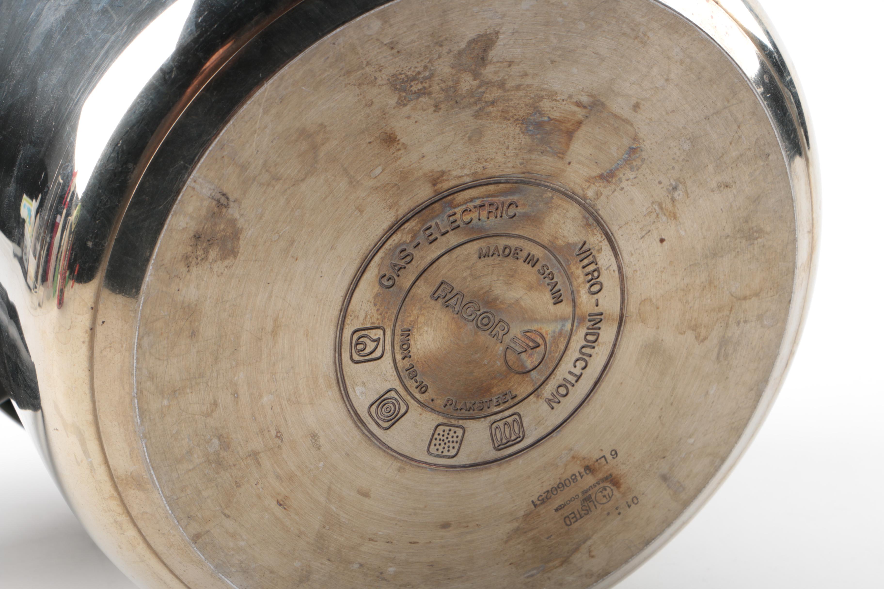 Fagor Duo Pressure Cookware and Hamilton Beach Electric Griddle