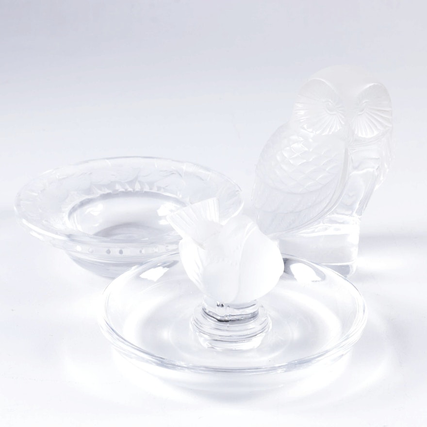 Lalique Crystal Decor